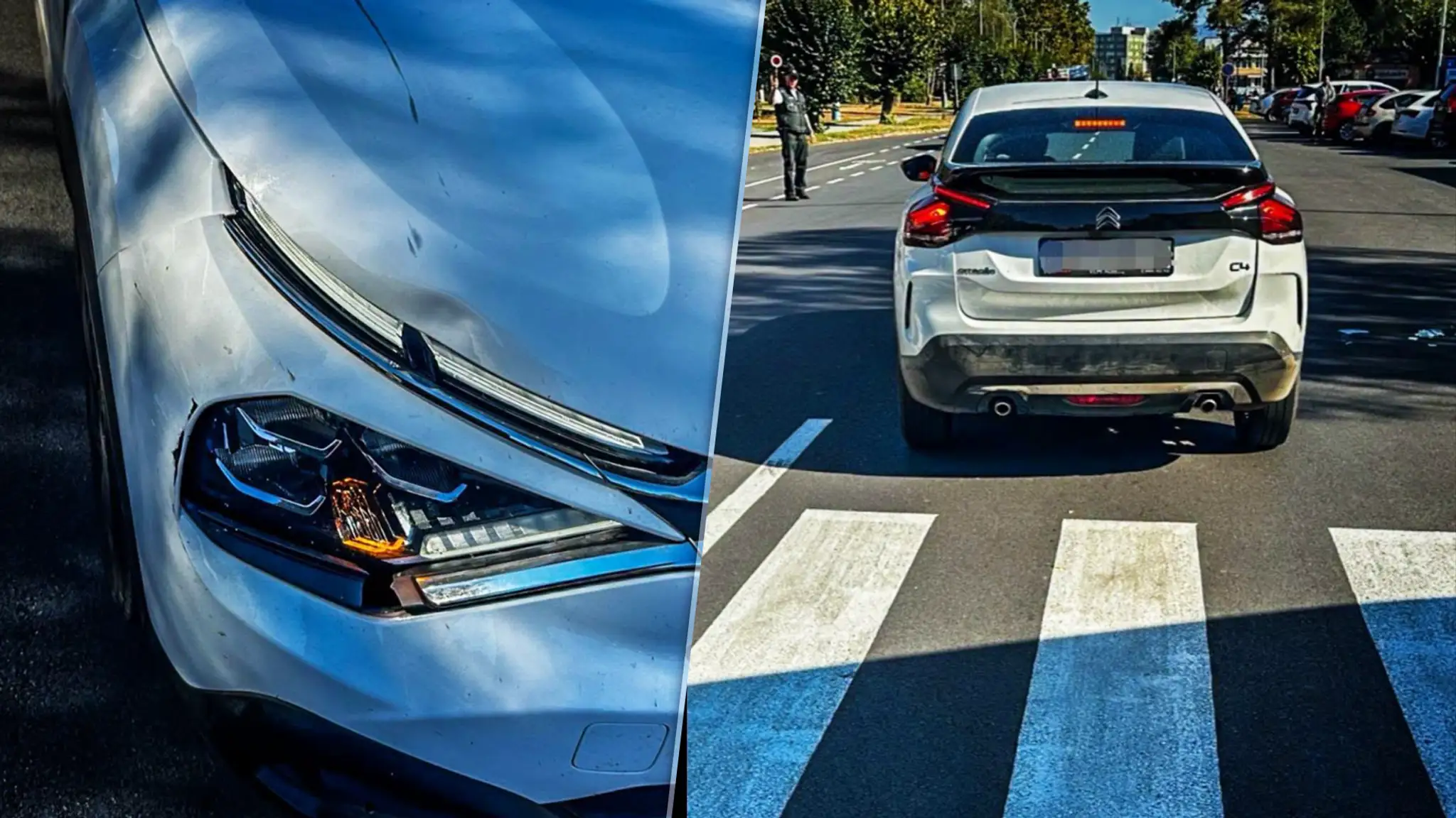 Na priechode v Michalovciach auto zrazilo dve chodkyne.