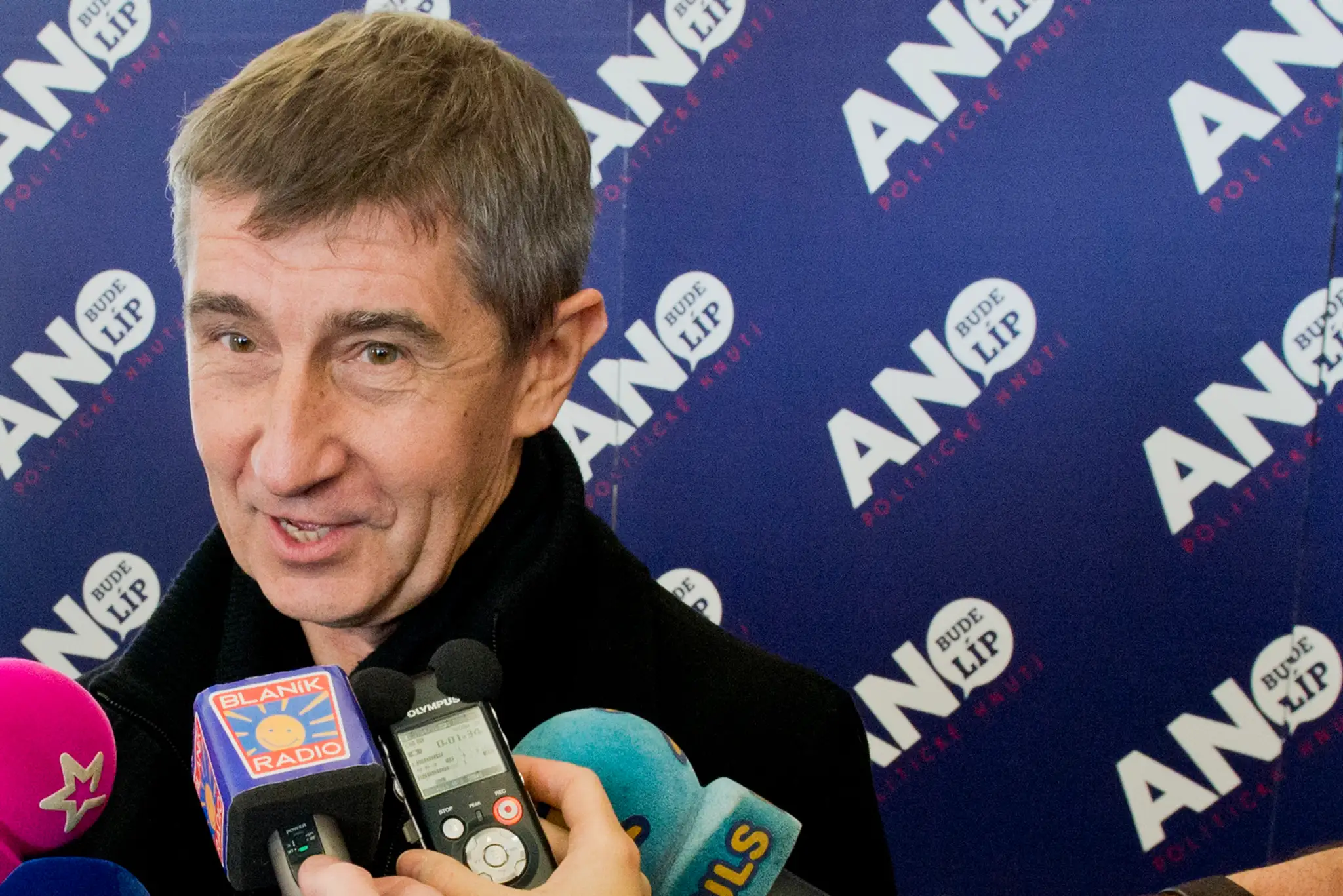 Líder politického hnutia ANO Andrej Babiš.