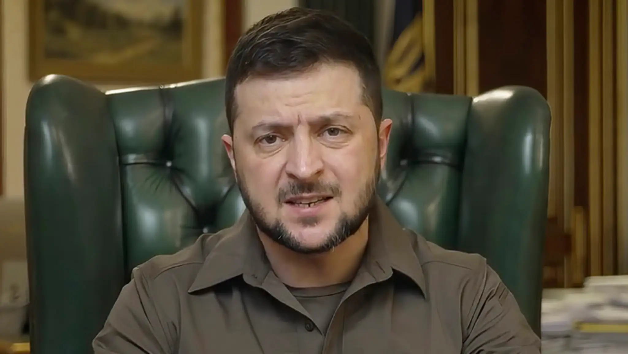 Ukrajinský prezident Volodymyr Zelenskyj.