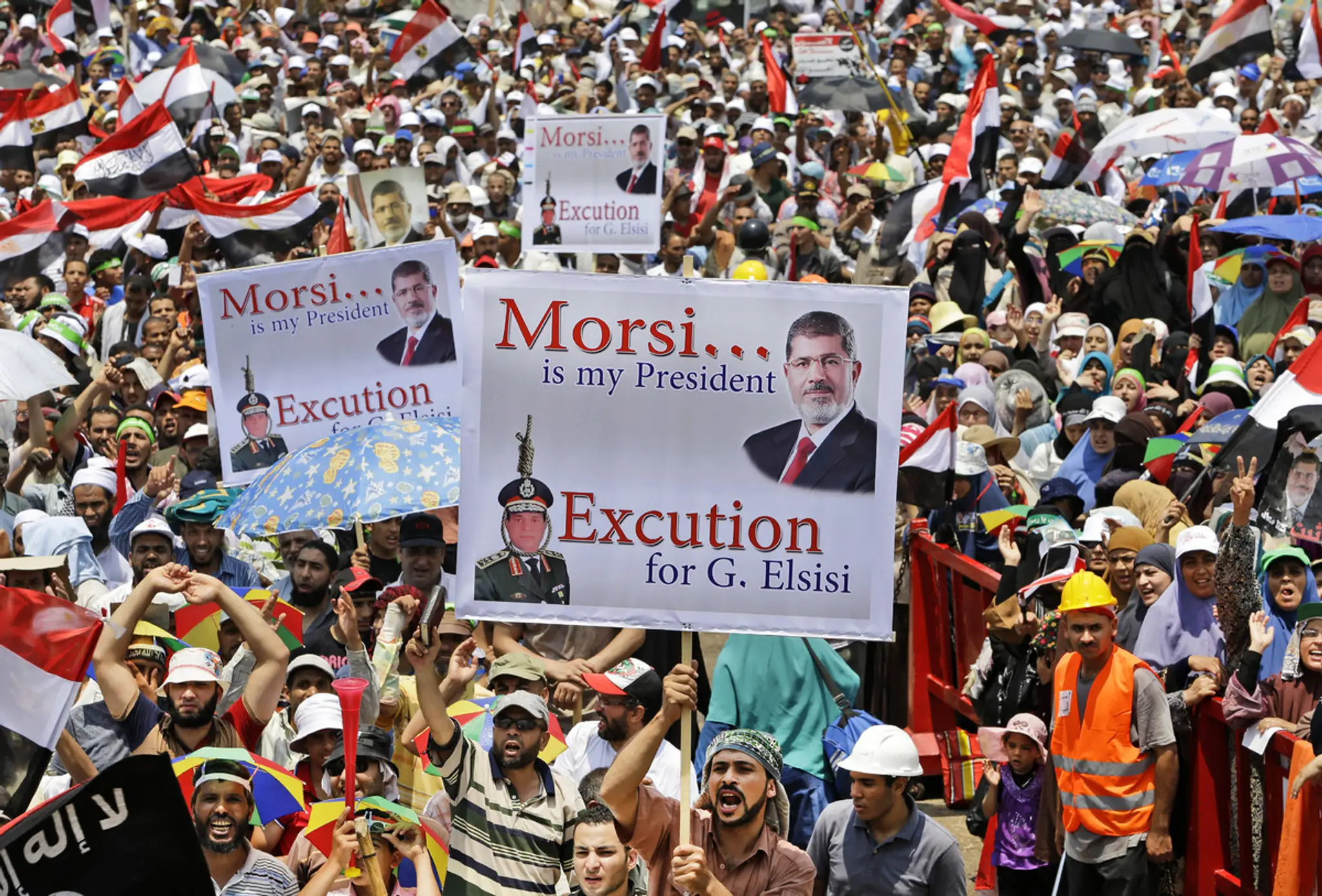 Protesty v Egypte