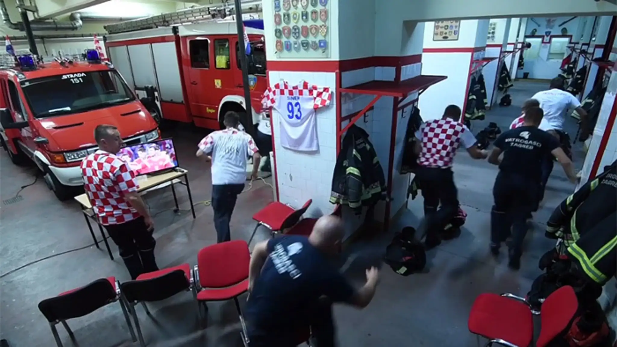 Hasiči zo Zahrebu nevideli postup Chorvátska do semifinále MS.