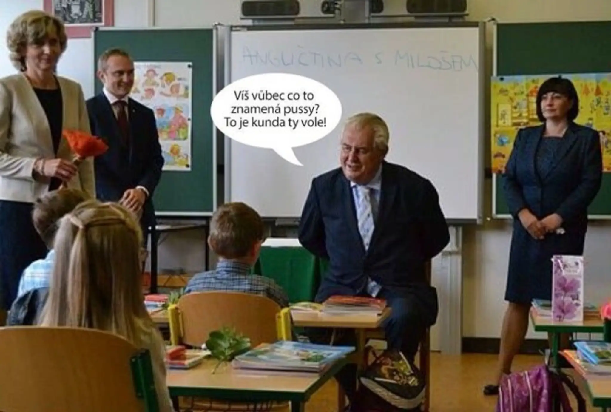 Vtipy o Zemanovi zaplavili internet.