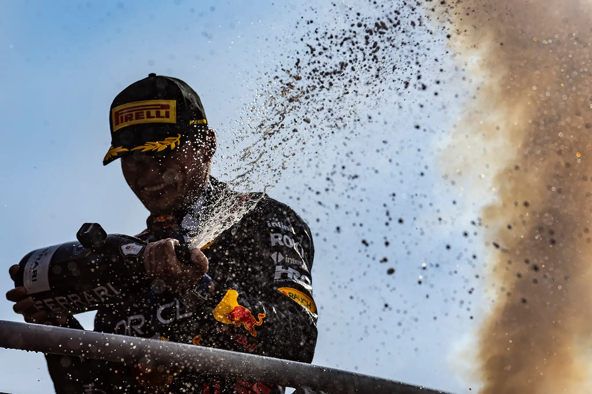 Max Verstappen v Taliansku oslávil ďalší triumf.