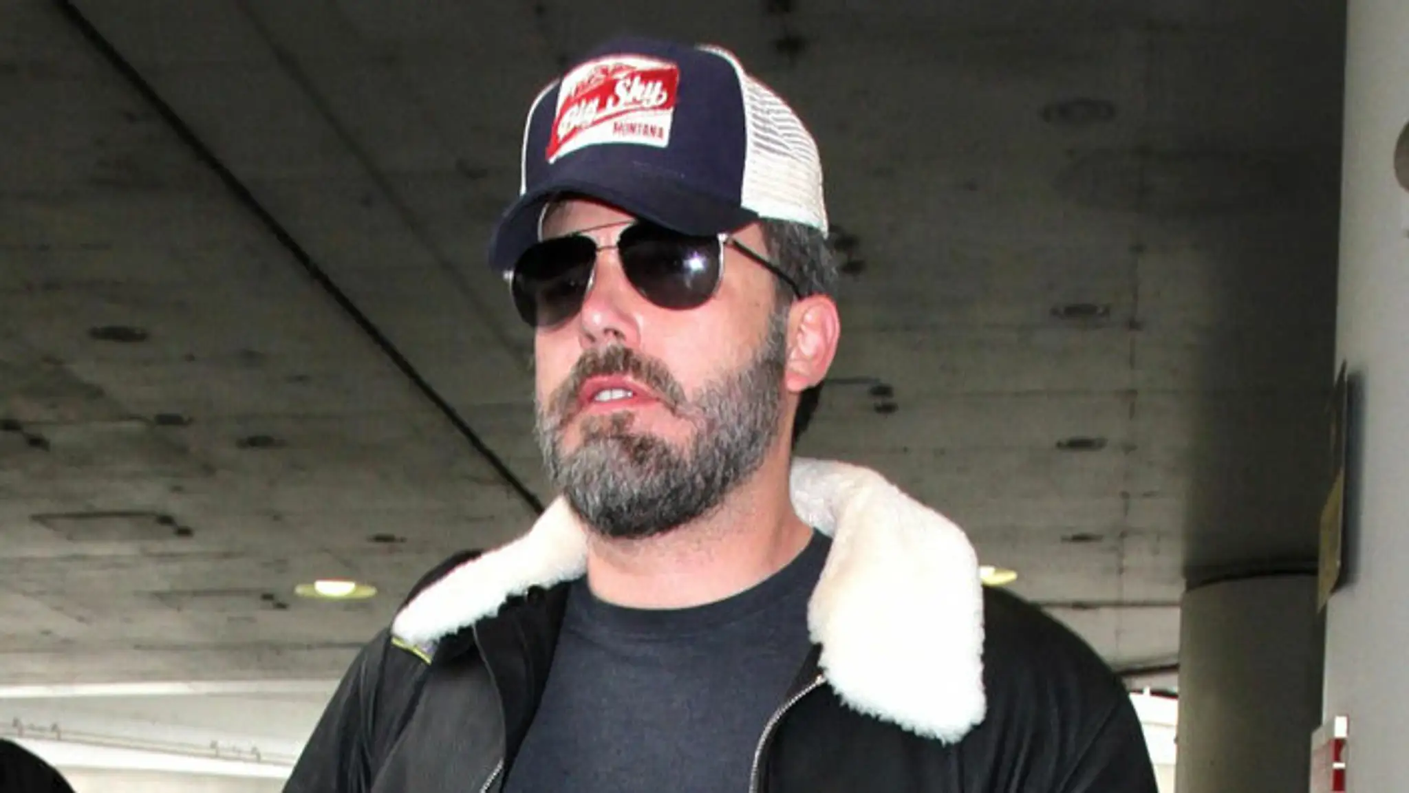 Ben Affleck na Medzinárodnom letisku Los Angeles