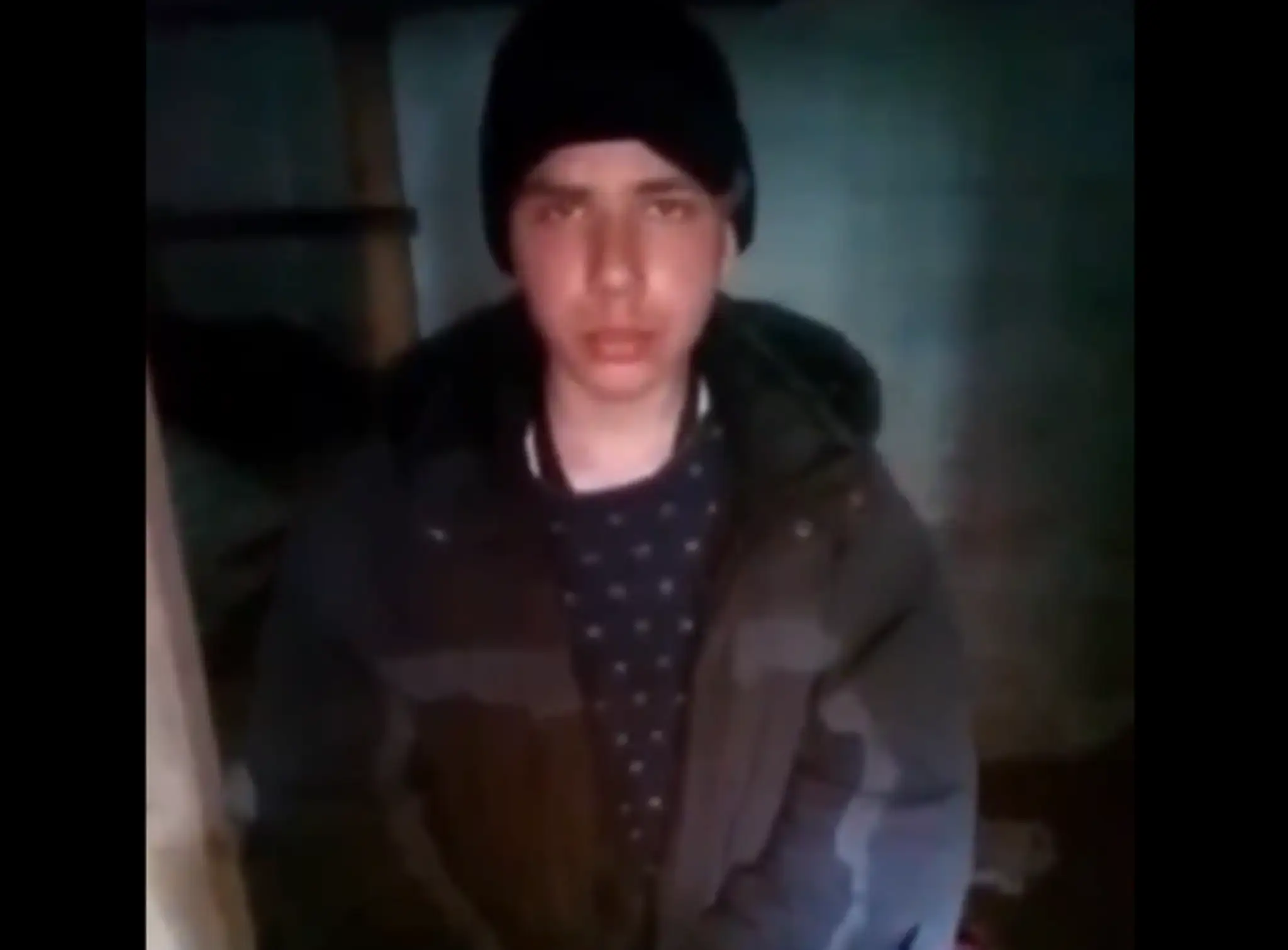 Zajatý ukrajinský vojak
