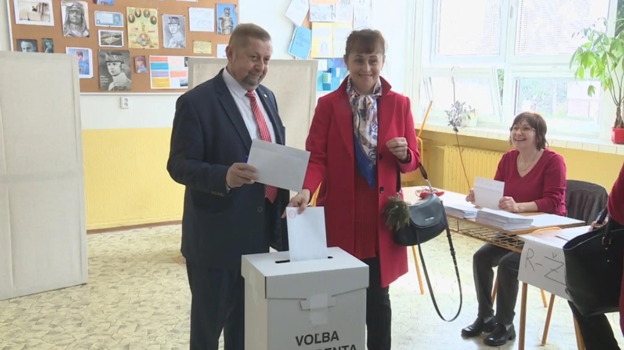 Ivan Gašparovič s manželkou.