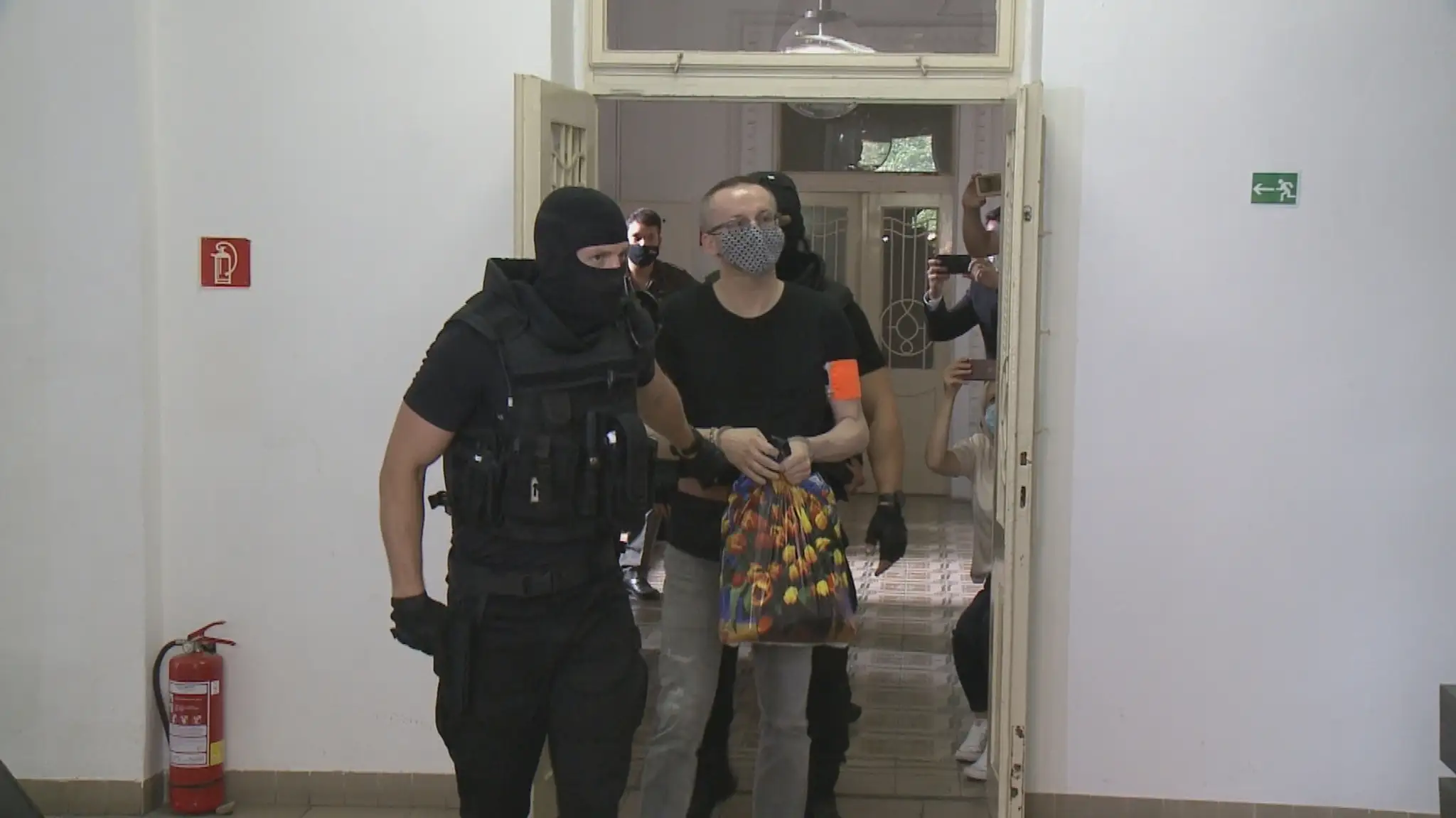 Vladimír Pčolinský po piatich mesiacoh vo väzbe.