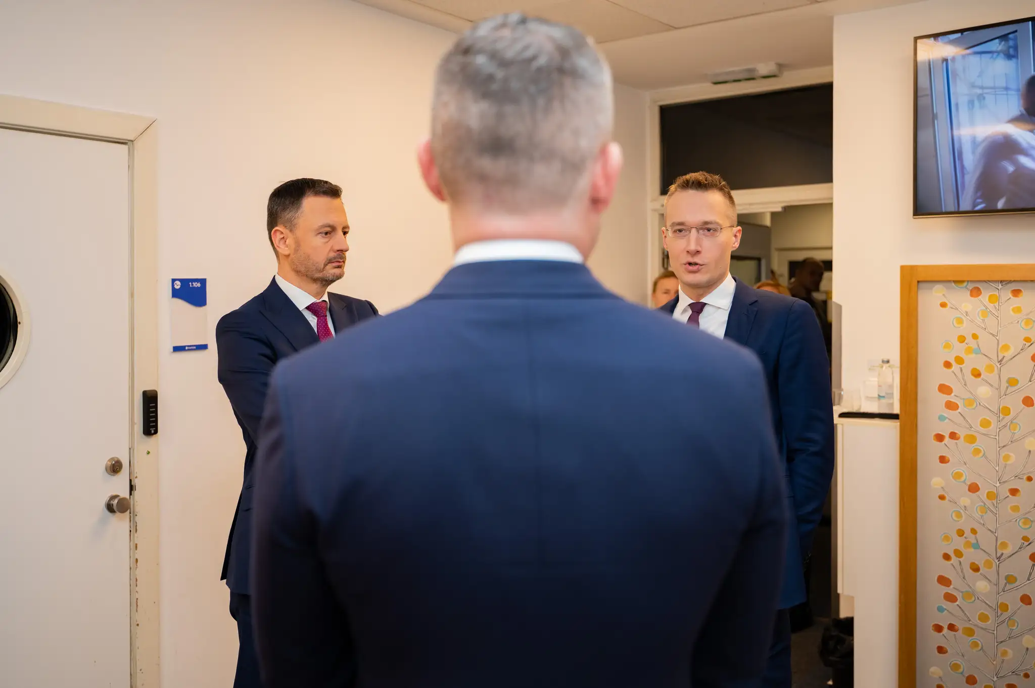 Peter Pellegrini a Eduard Heger v relácii Na telo.