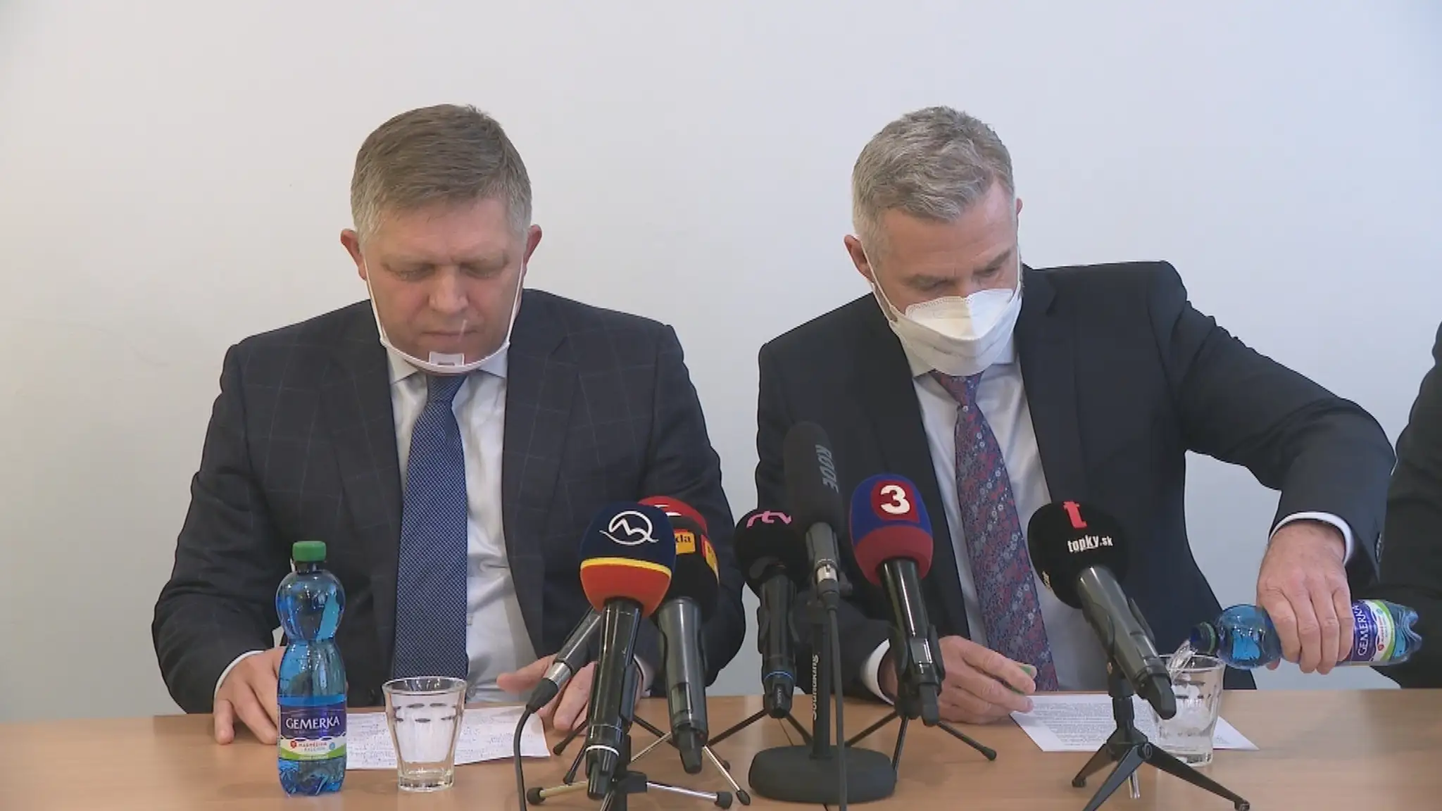Robert Fico a Tibor Gašpar.