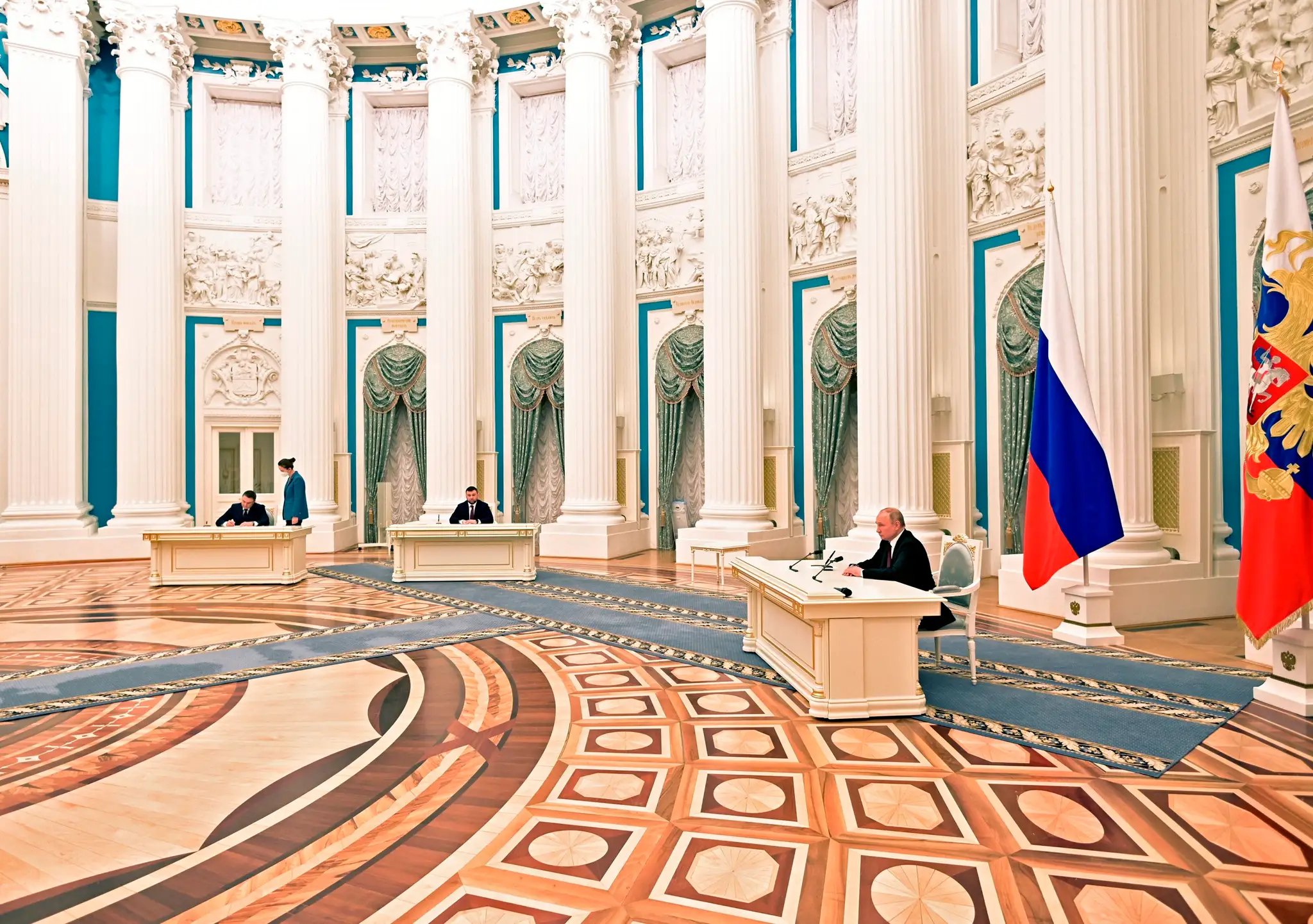 Vladimir Putin uznal krajiny Donbasu