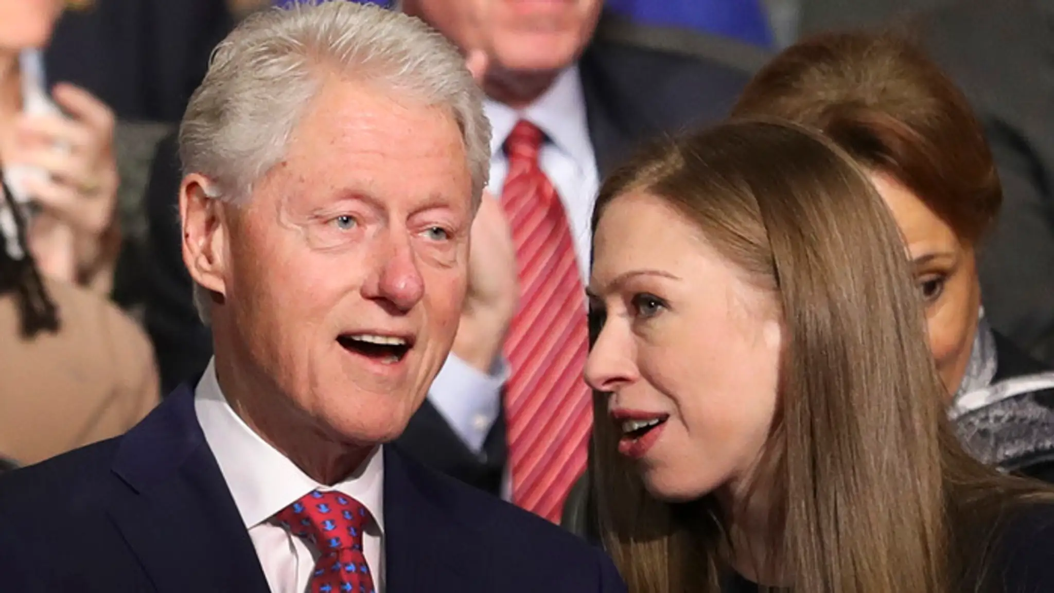 Bill Clinton s dcérou.
