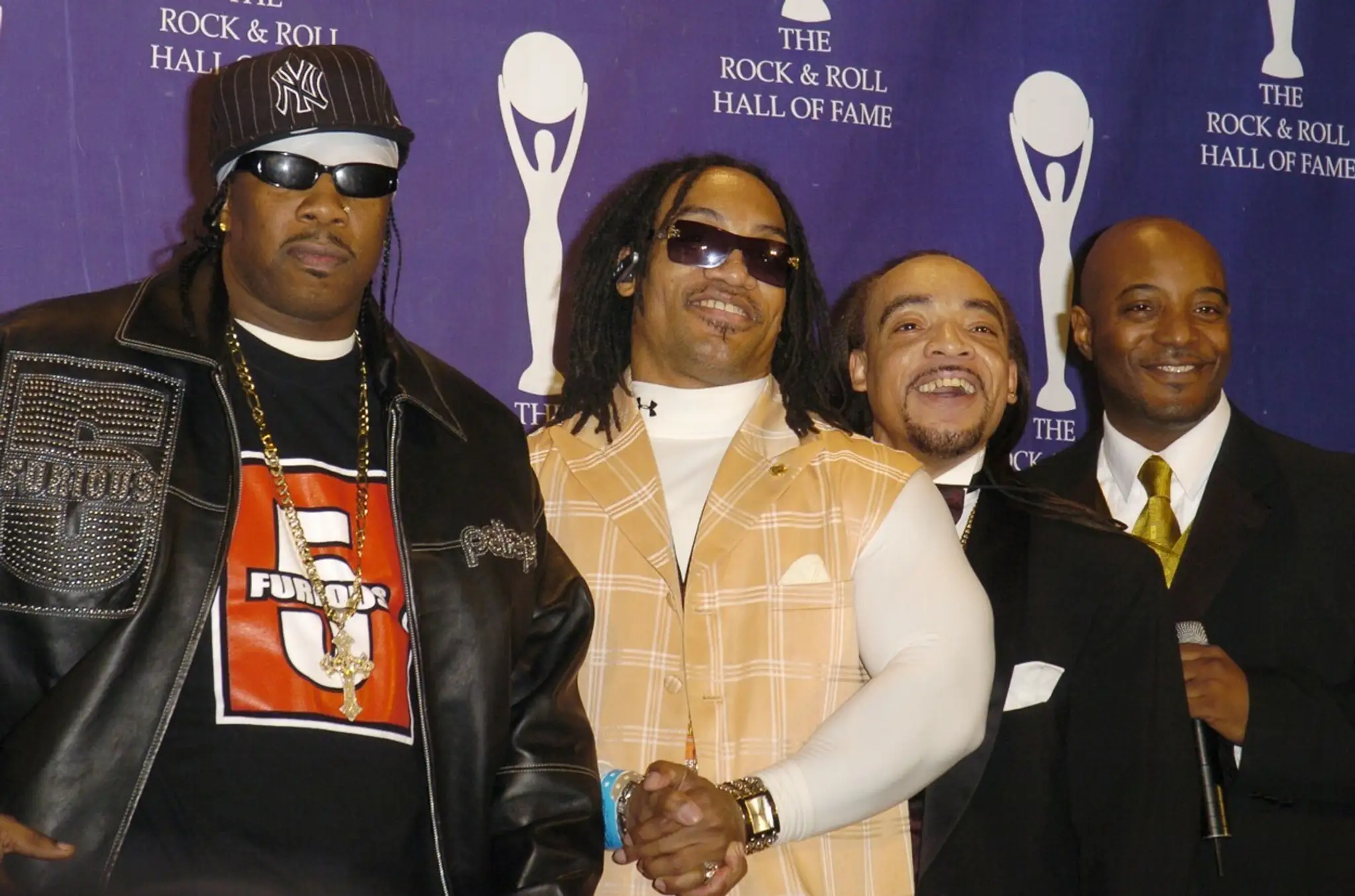 Zľava: Scorpio, Melle Mel, Kidd Creole a Rahiem