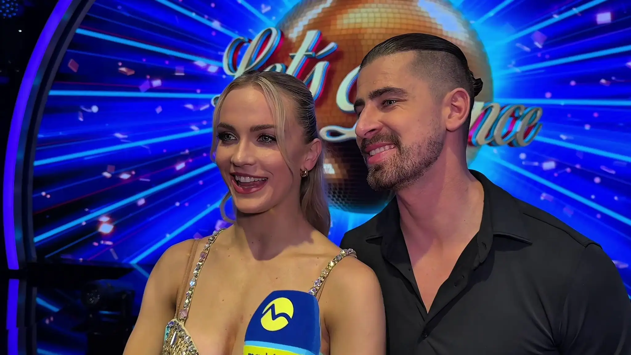 Let's Dance - Eliška Lenčešová a Peter Sagan - prvé slová po vypadnutí