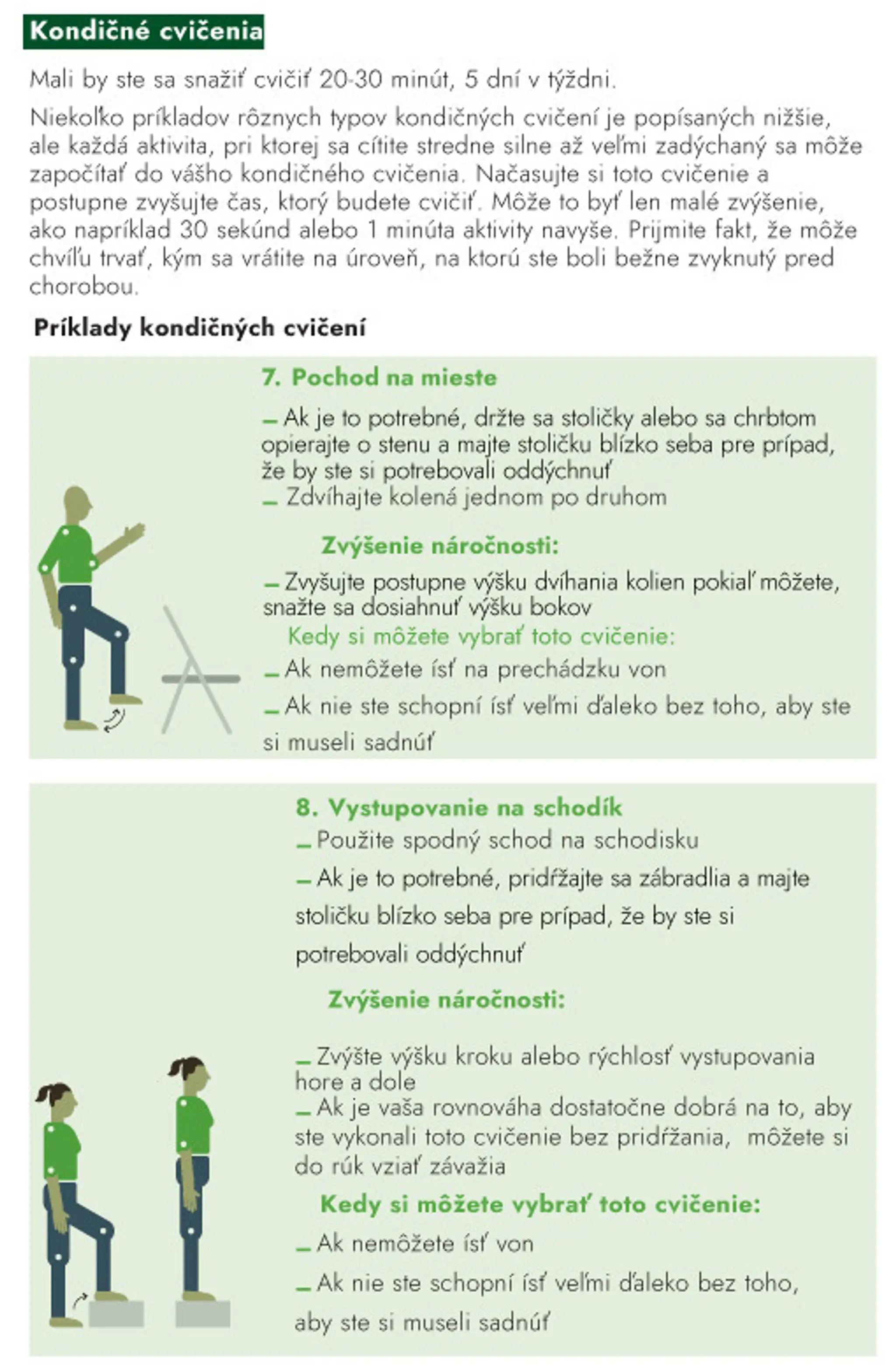 Kondičné cvičenie.