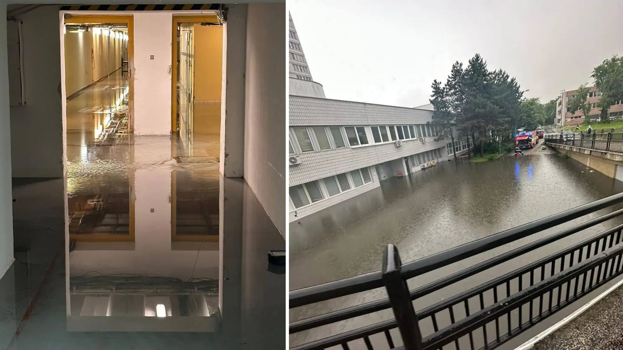 Ružinovská nemocnica potopa