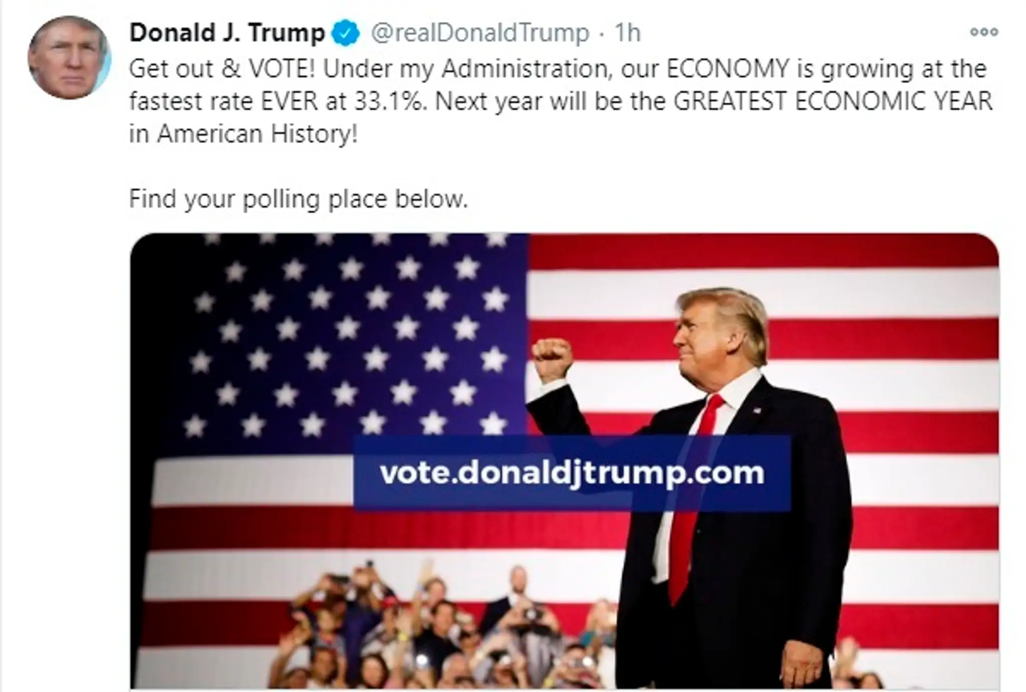 Podporovatelia Donalda Trumpa v Houstone v štáte Texas.