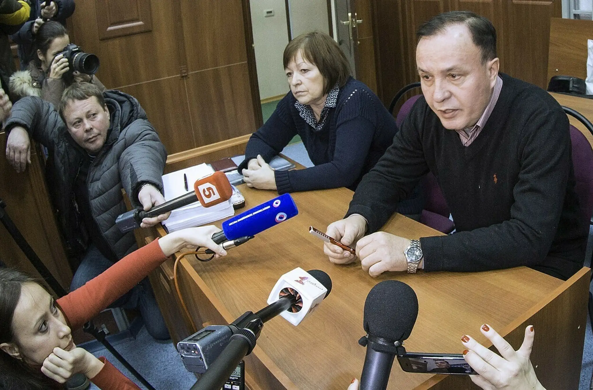 Bývalý zástupca riaditeľa aerolíniek Jak-servis Vadim Timofejev (snímka z roku 2014).