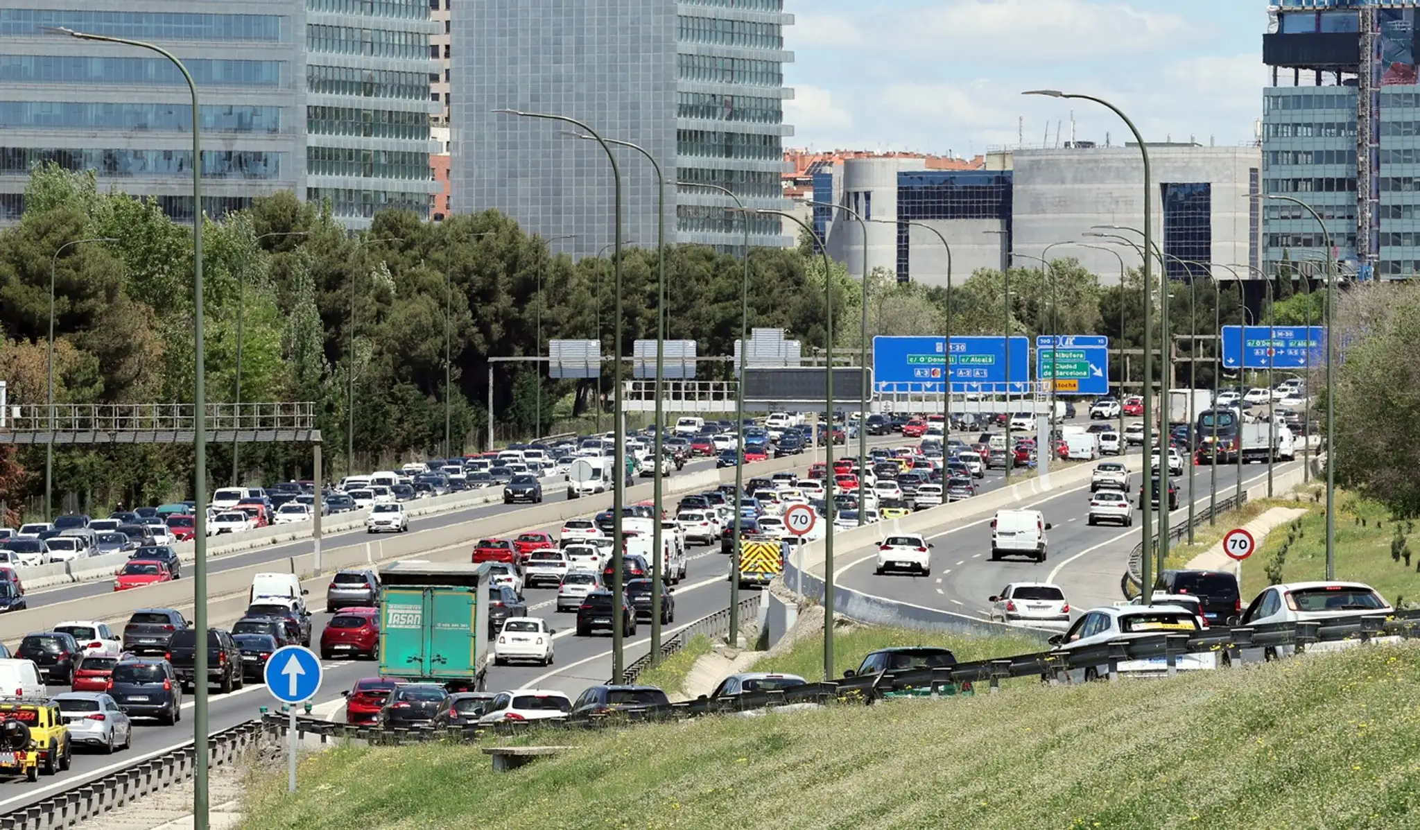 Ilustračná fotografia z Madridu: Doprava kolabovala v mestách po celom Španielsku