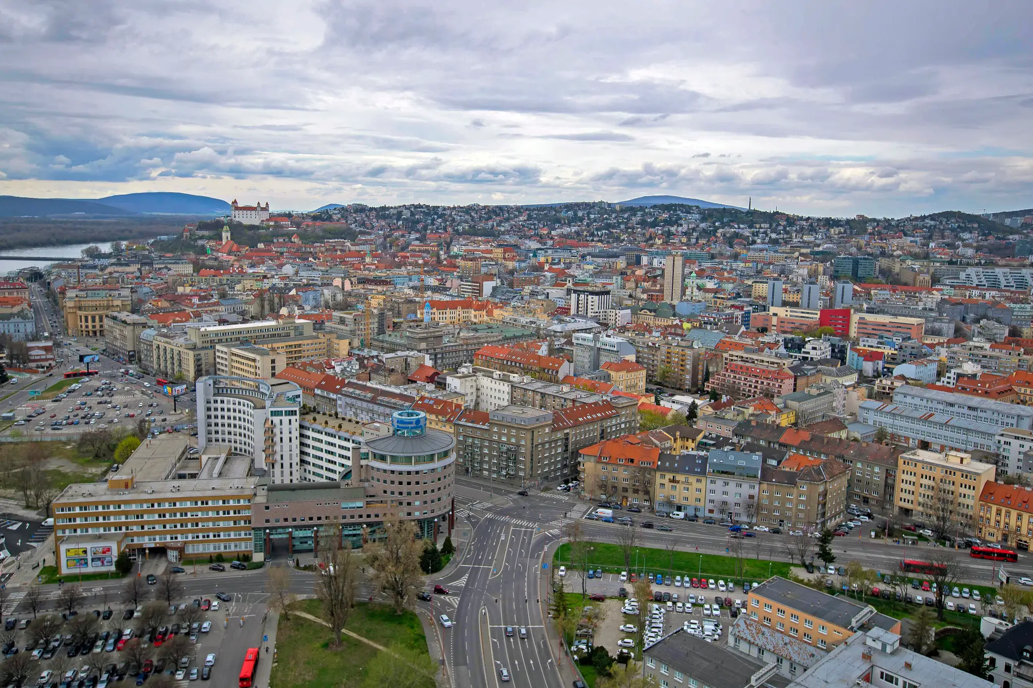 Výhľad na Bratislavu 