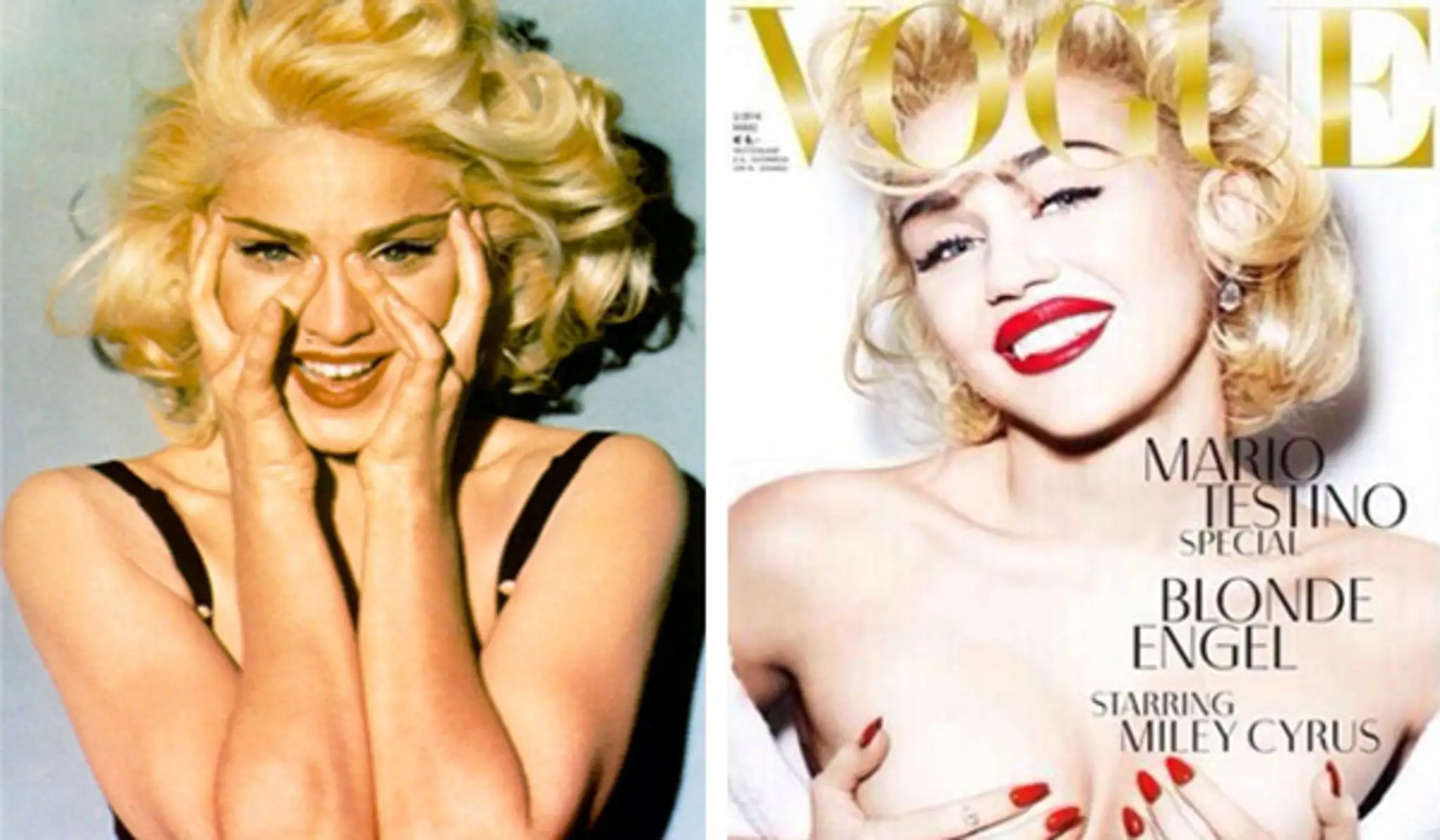 Madonna verzus Miley Cyrus