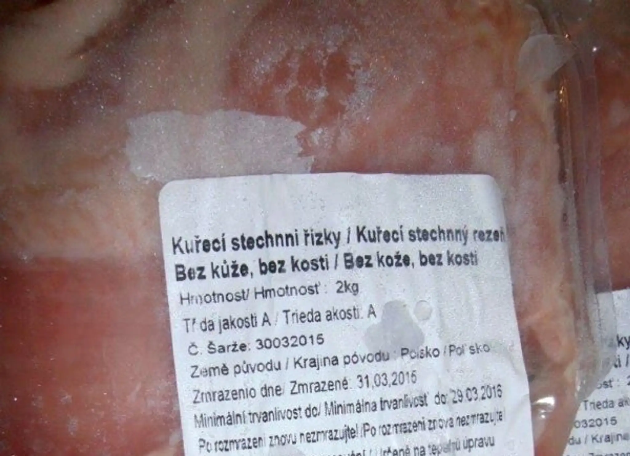 Balanie nakazeného mäsa