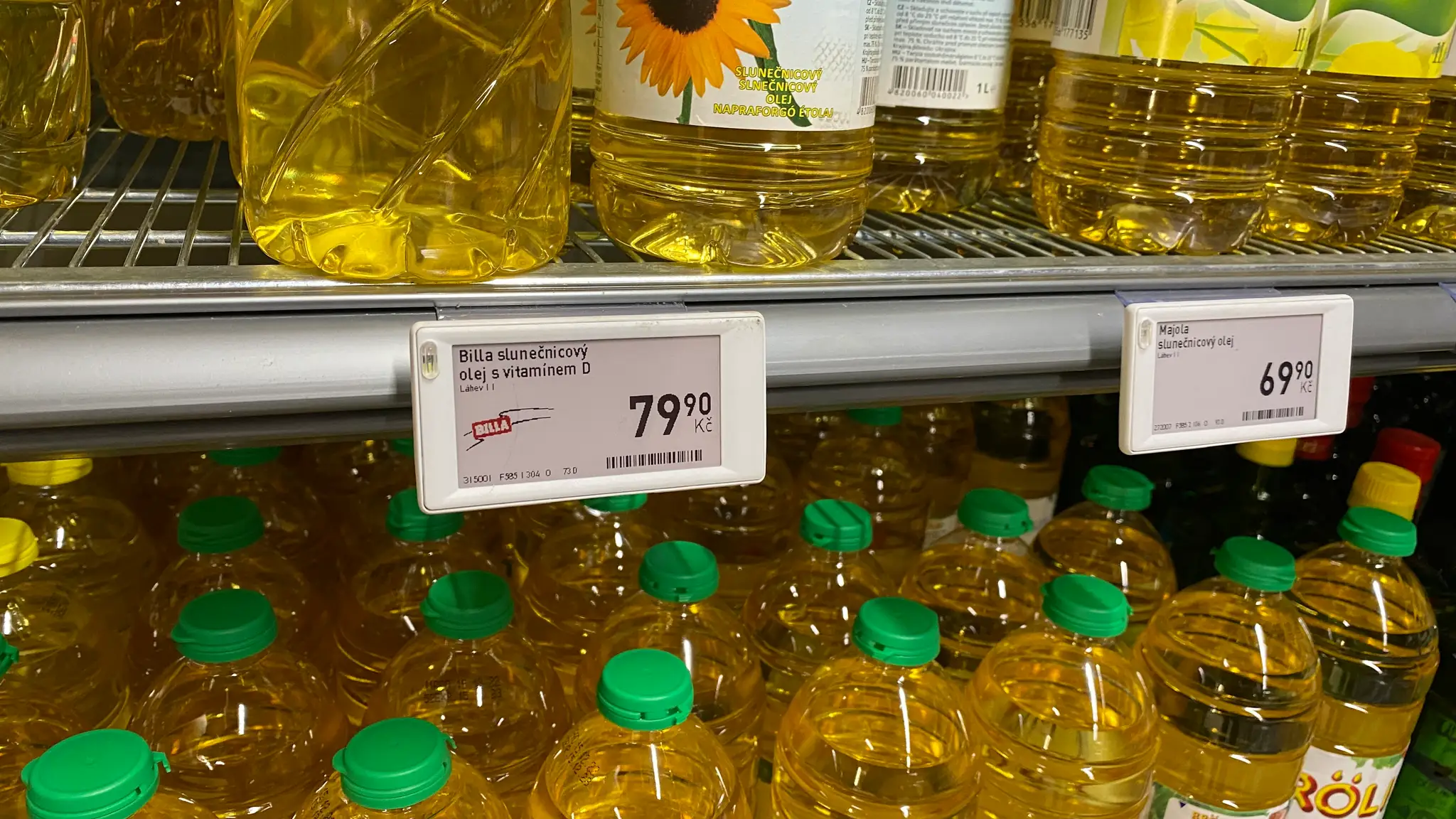 Ceny v Česku a zastropované ceny na Slovensku