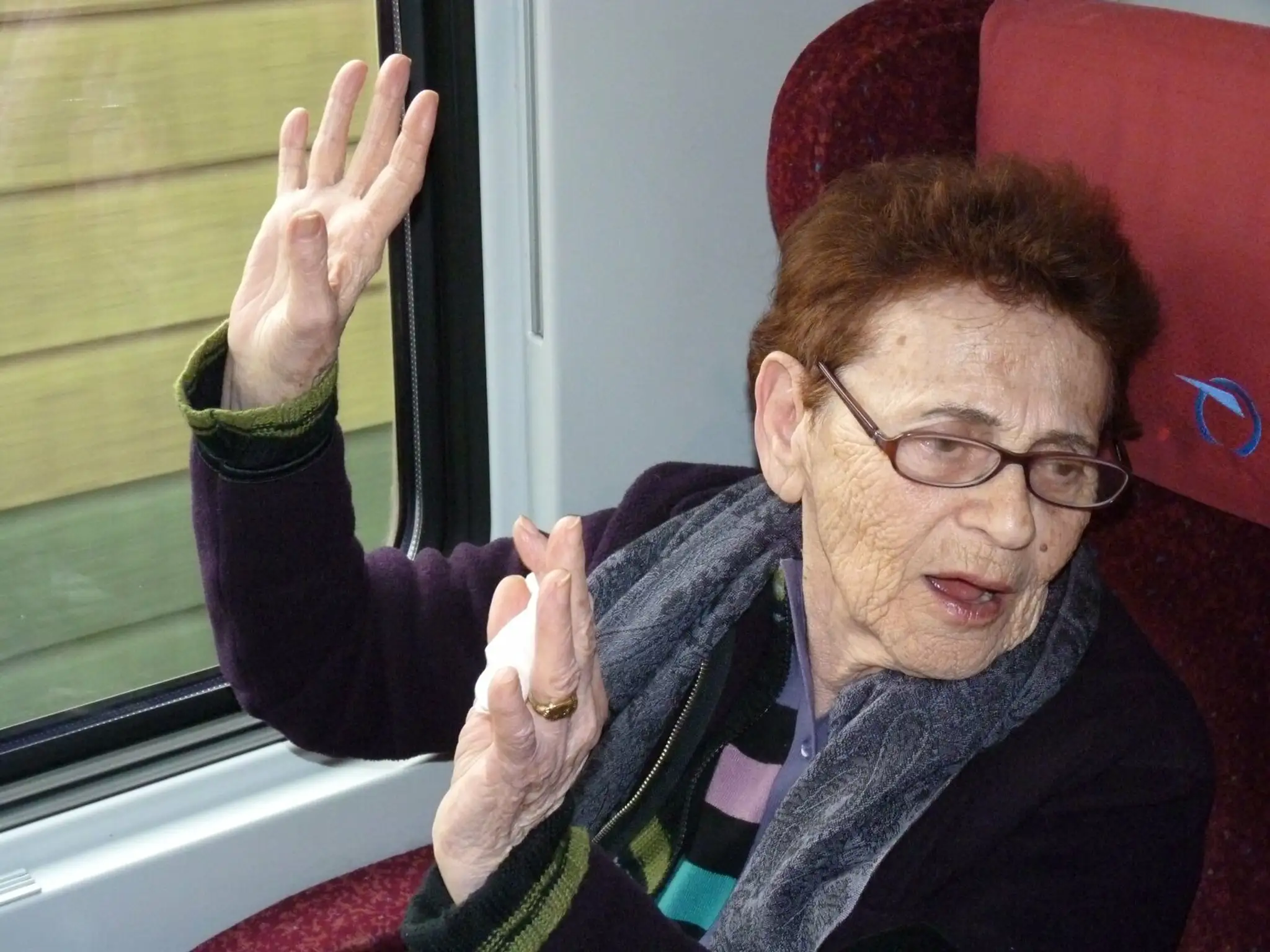 Edita Grosman na archívnej snímke z roku 2012.