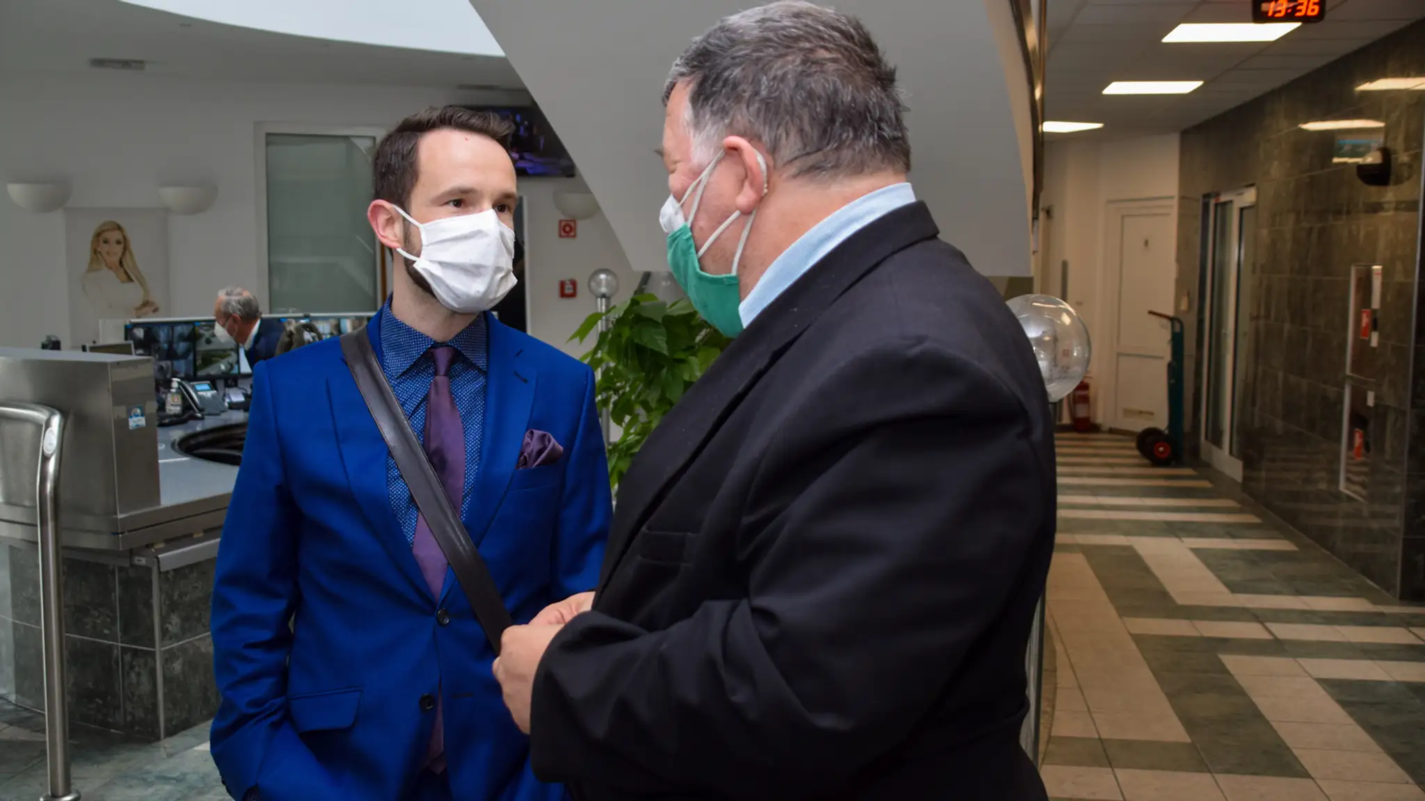 Peter Sabaka a Vladimír Krčméry.