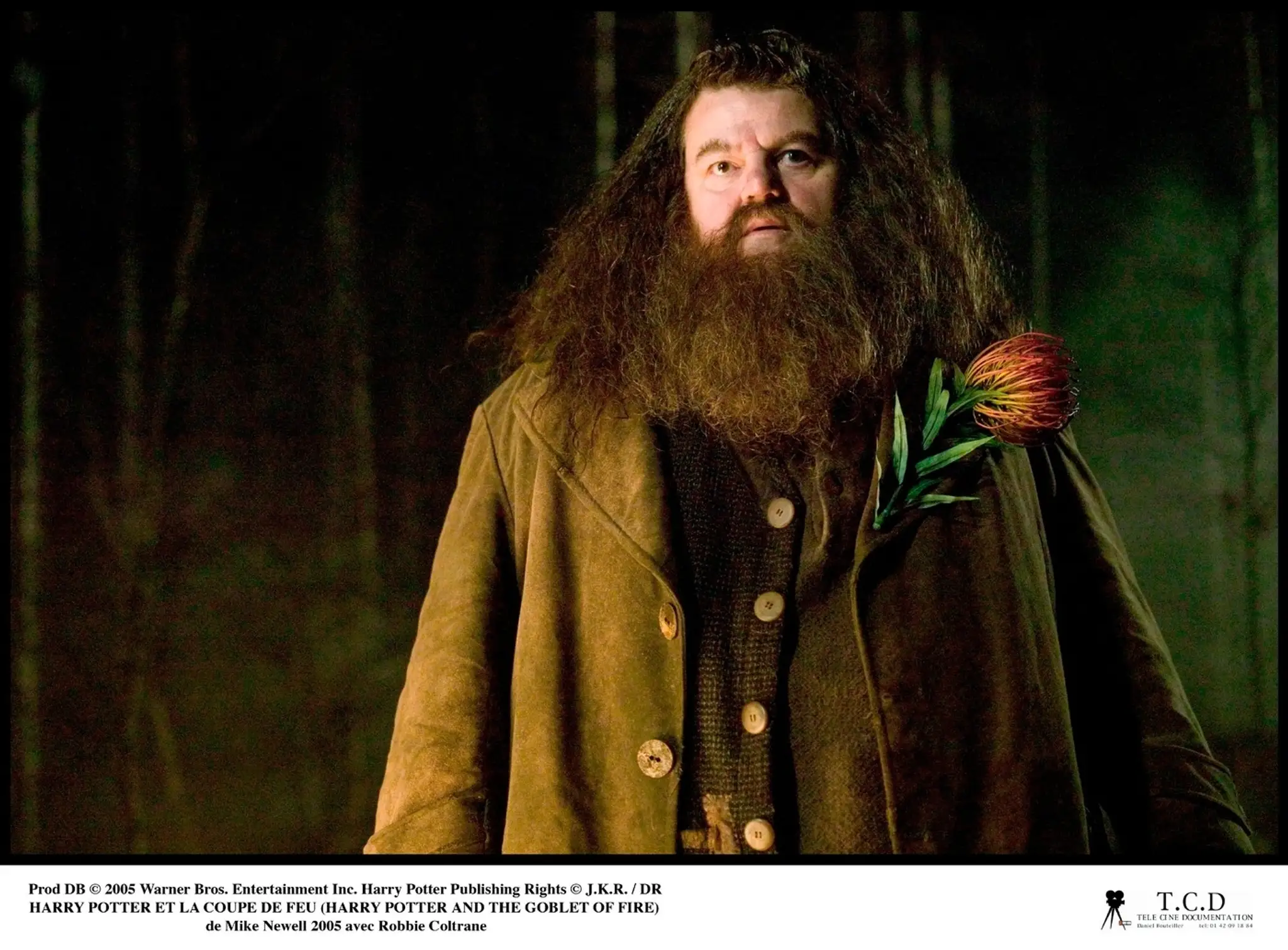 Robbie Coltrane alias Hagrid z Harryho Pottera