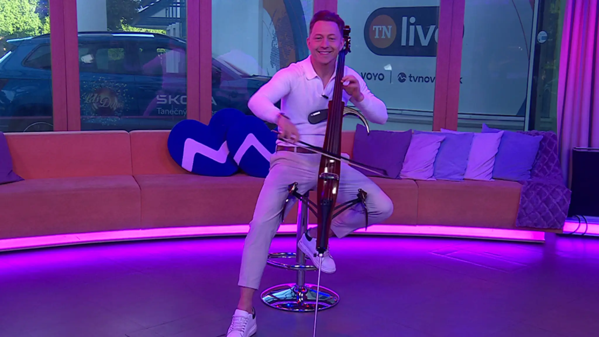 Svetoznámy violončelista Jodok Cello hosťom Telerána