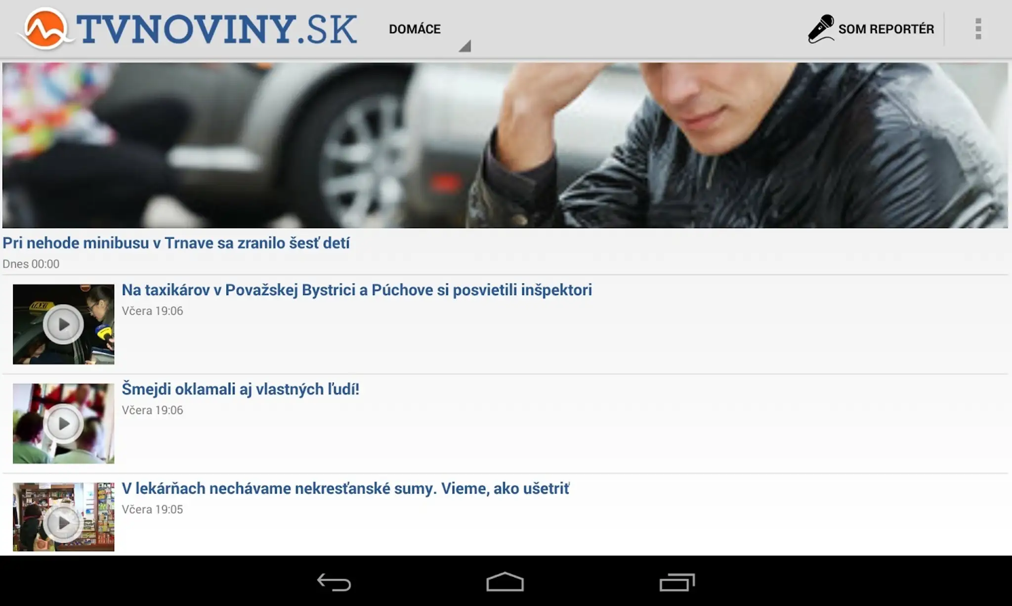 Najnovšie správy v prehľadnej a jednoduchej forme