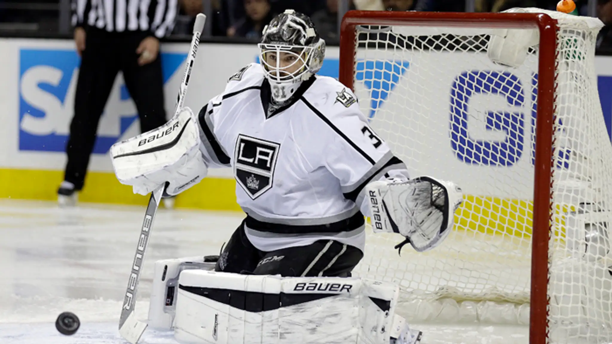 Brankár Los Angeles Kings Peter Budaj.