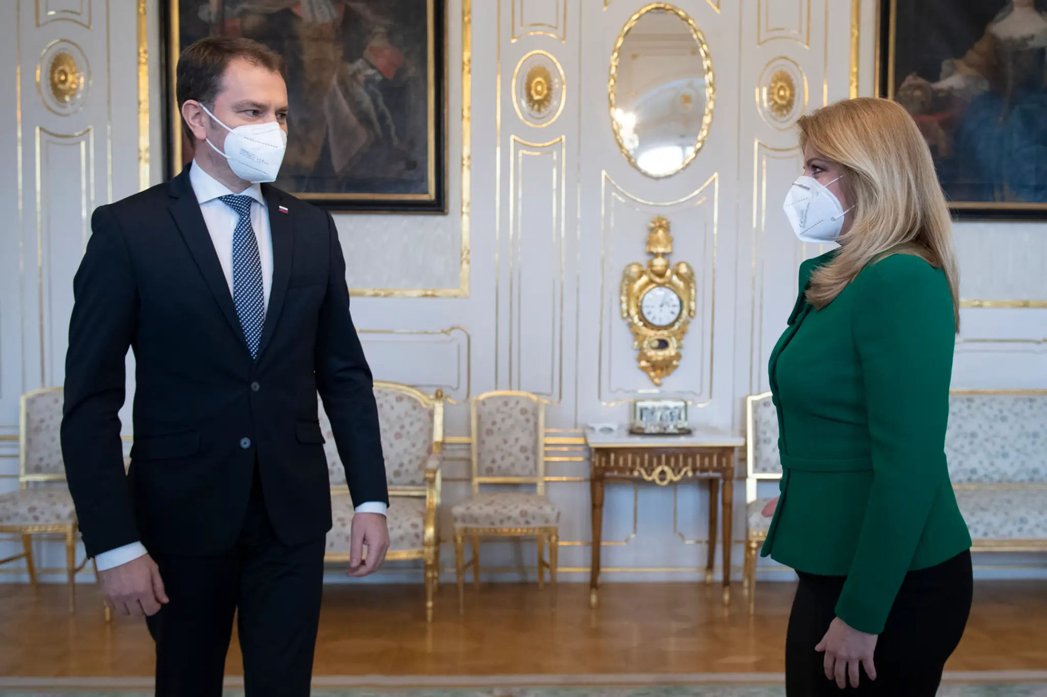 Igor Matovič a Zuzana Čaputová