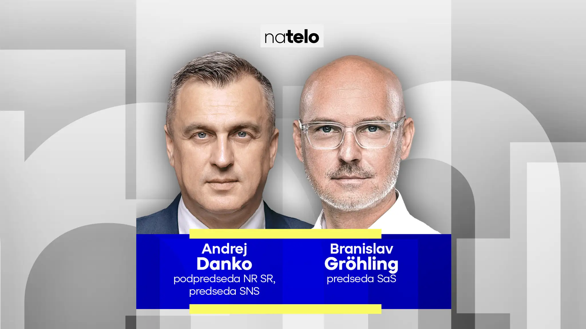 Hosťami Na telo budú Danko a Gröhling.