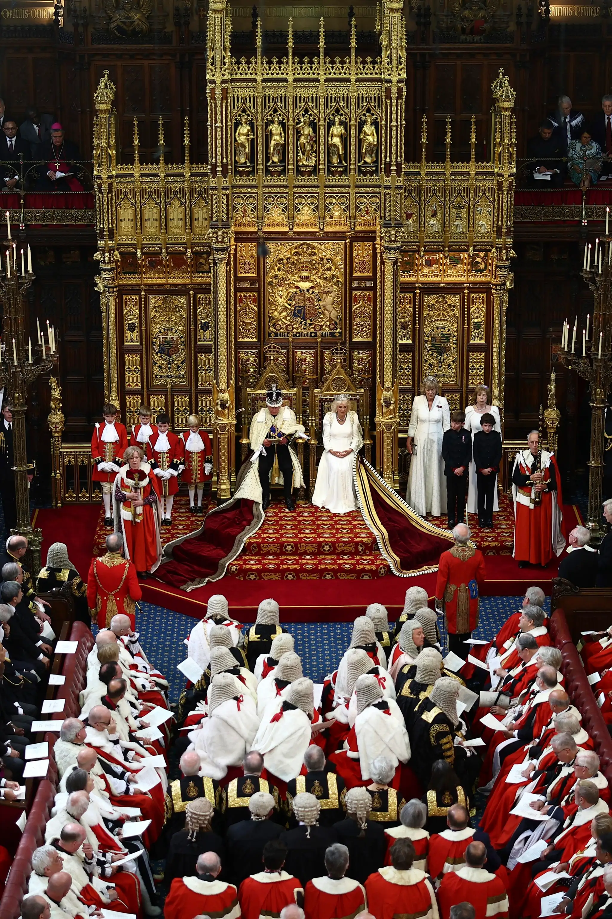 Kráľ Karol III. predstavil priority novej vlády