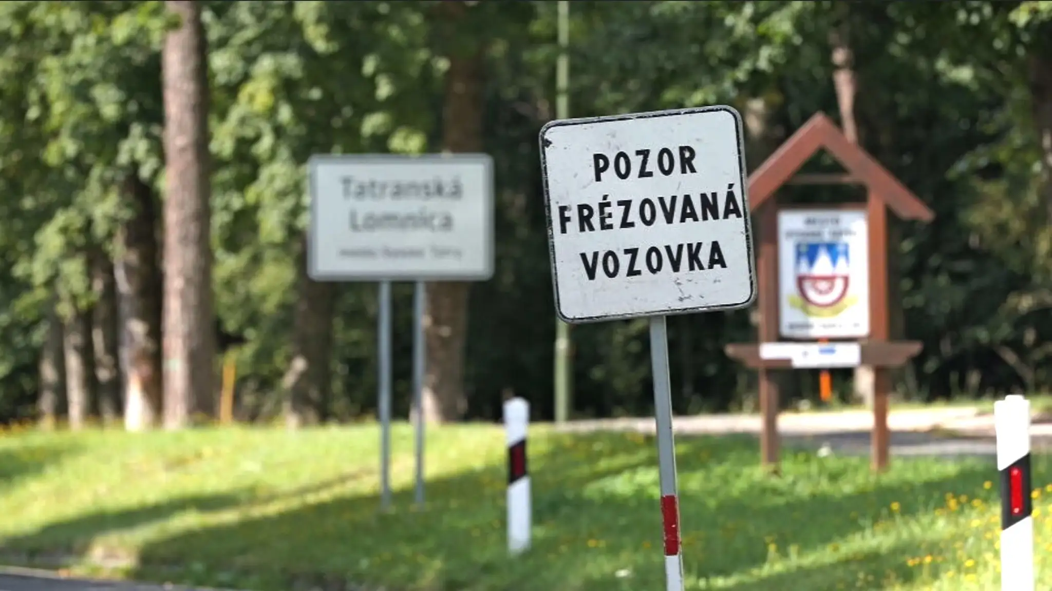 Úsek, kde sa práce na Ceste Slobody zastavili. Ilustračná snímka. 