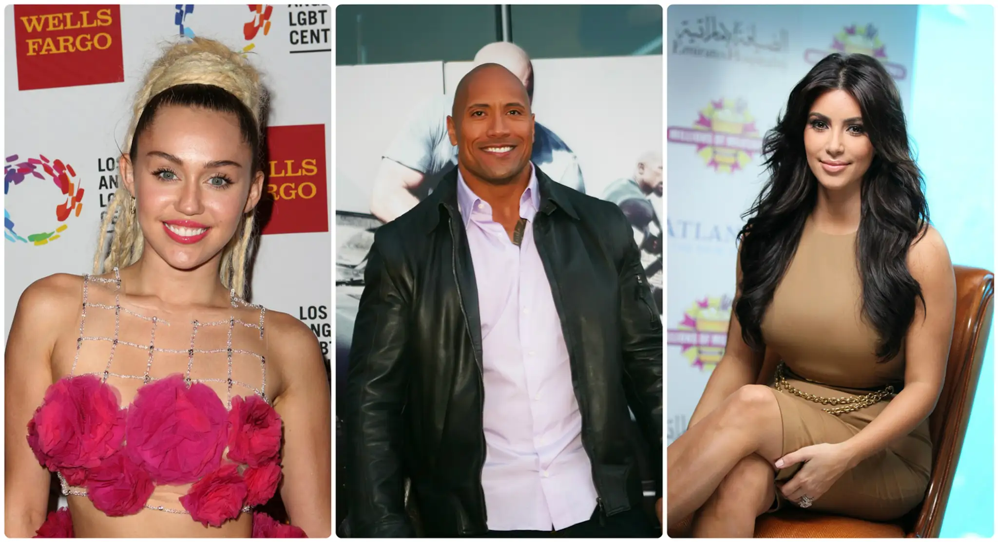 Čo zvládajú Miley Cyrus, The Rock či Kim Kardashian?