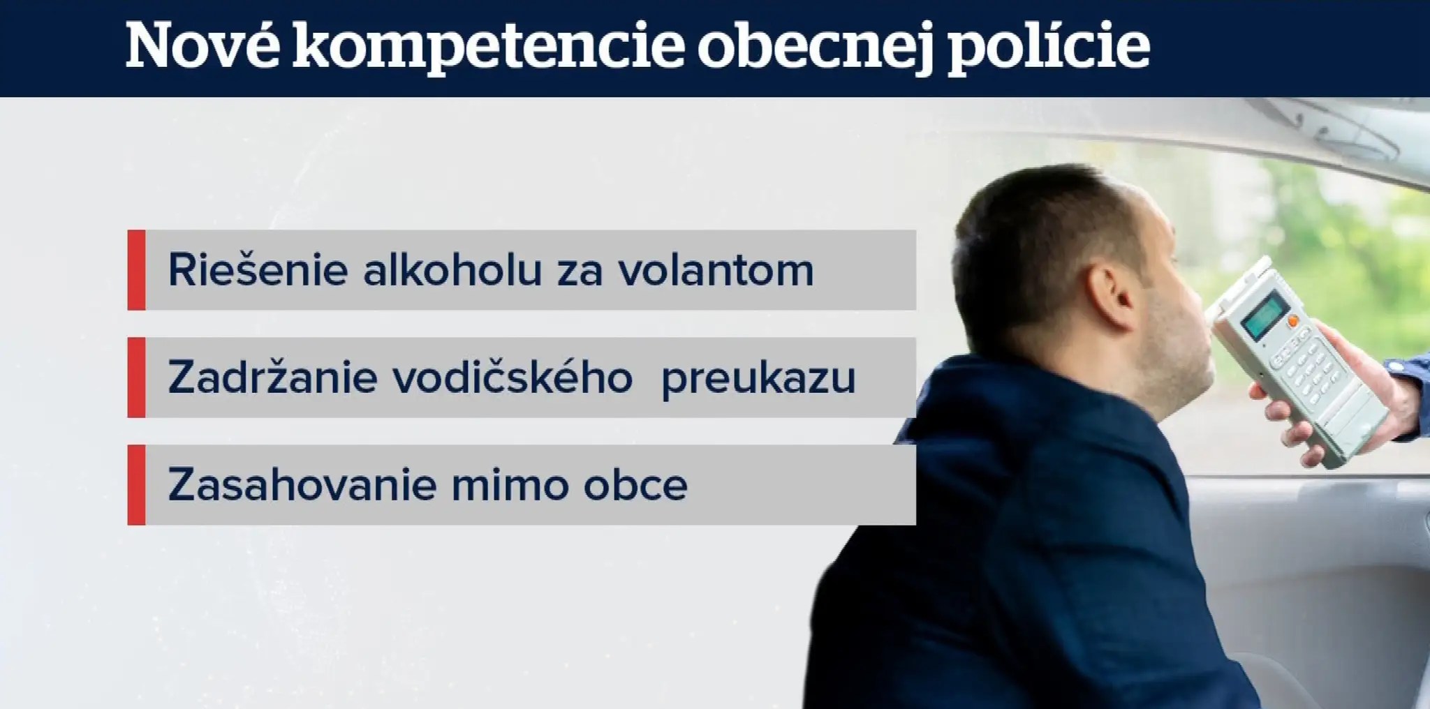 Nové kompetencie obecnej polície.