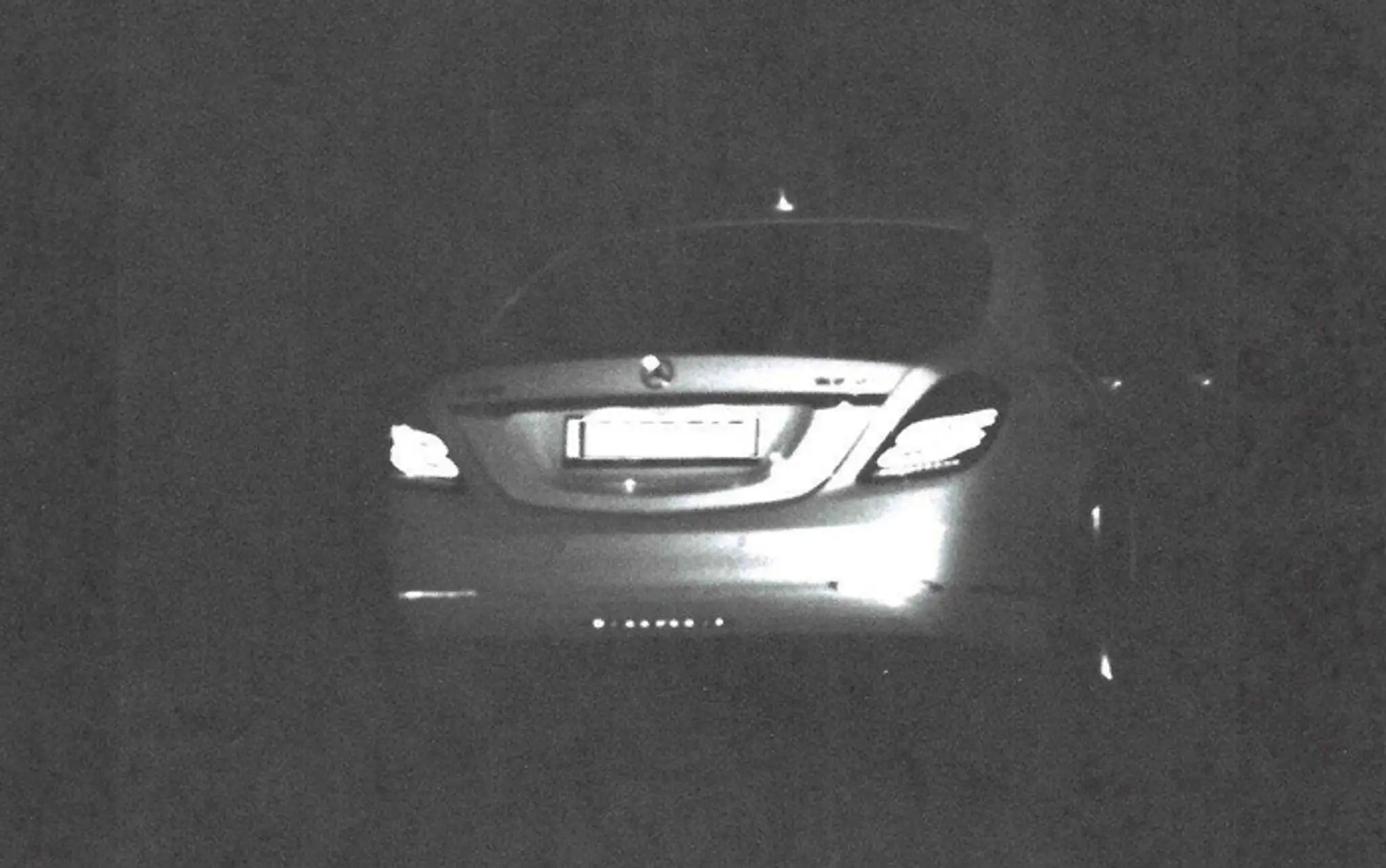 Auto Srba, ktorý išiel 201 km/h a chytili ho policajti.
