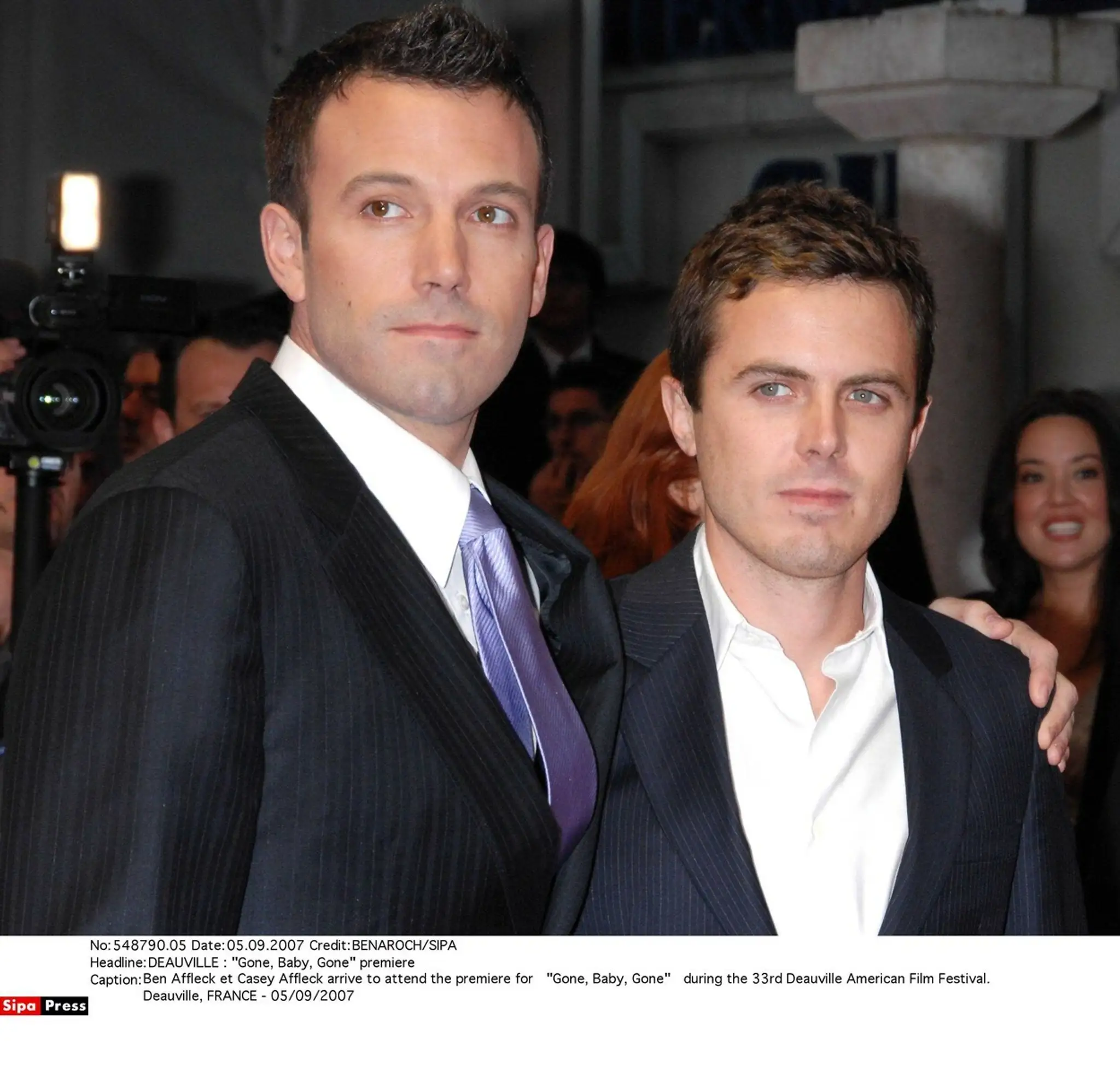 Ben Affleck a jeho mladší brat Casey Affleck.