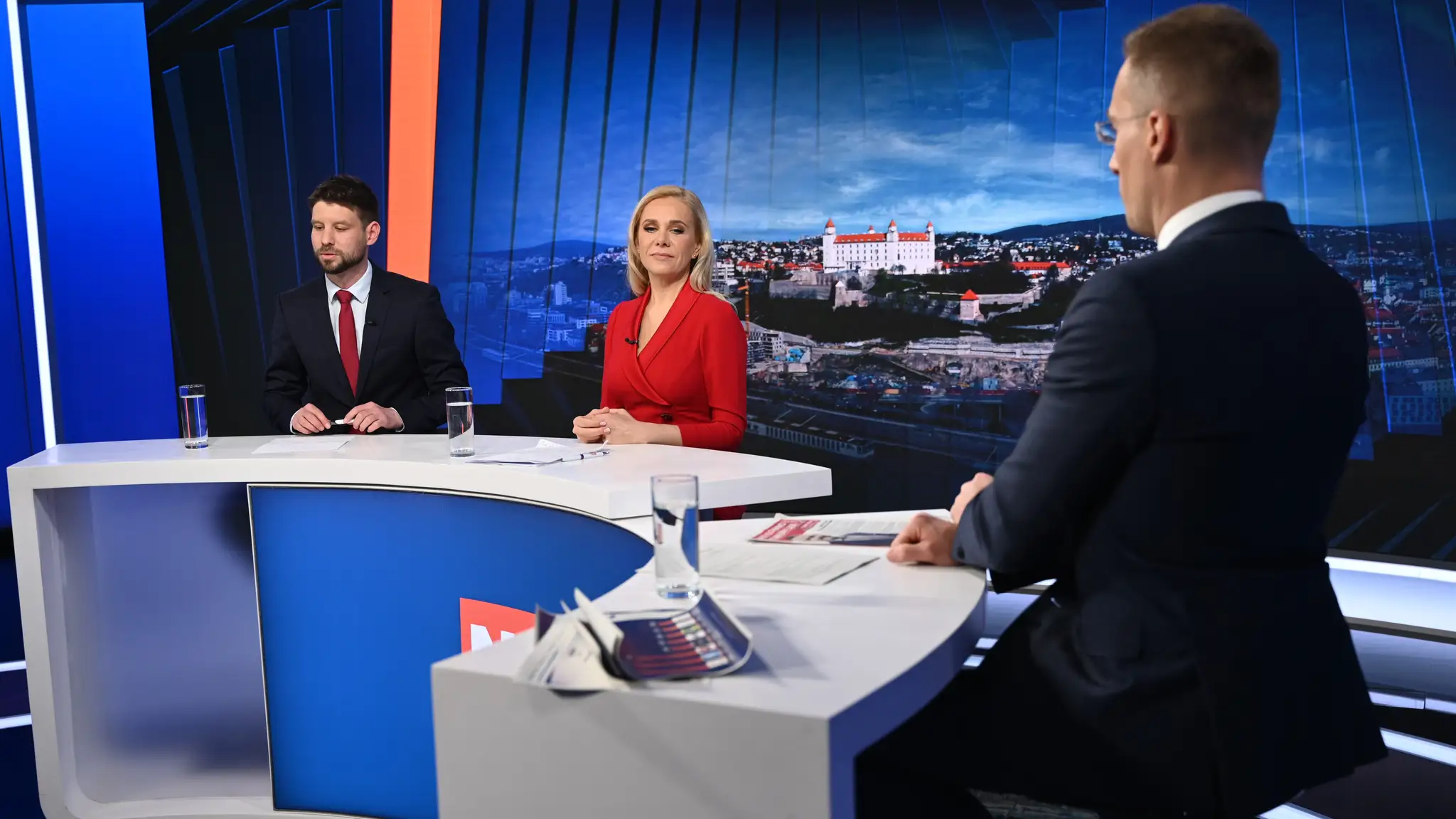 Denisa Saková a Michal Šimečka.
