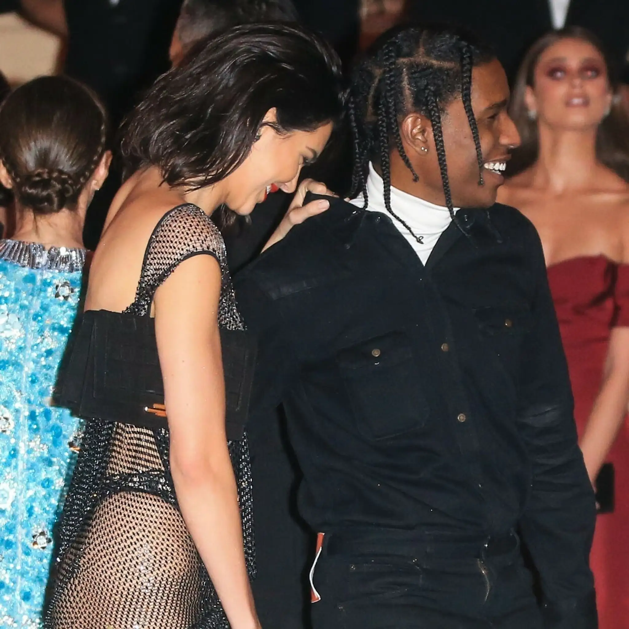 Kendall Jenner a A$AP Rocky na Met Gala 2017