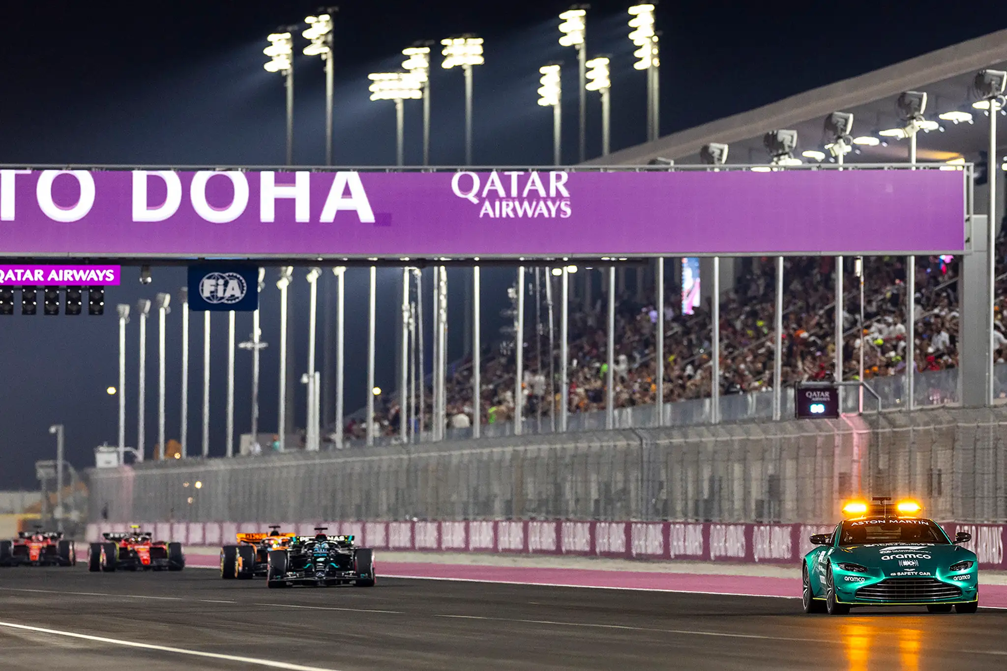 Počas sobotného šprintu sa na trať dostalo aj Safety car.