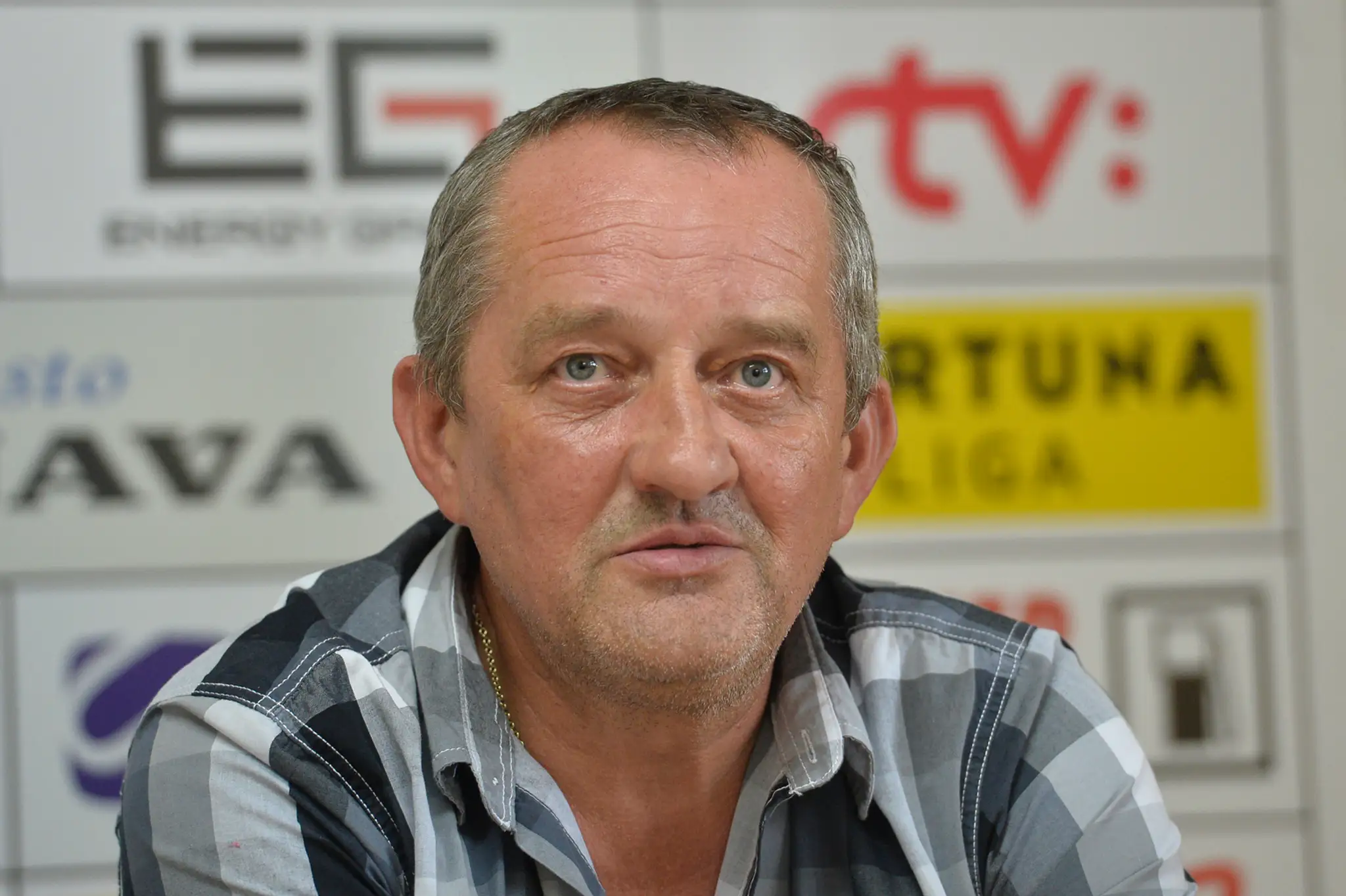 Prezident Spartaka Myjava Pavel Halabrín.