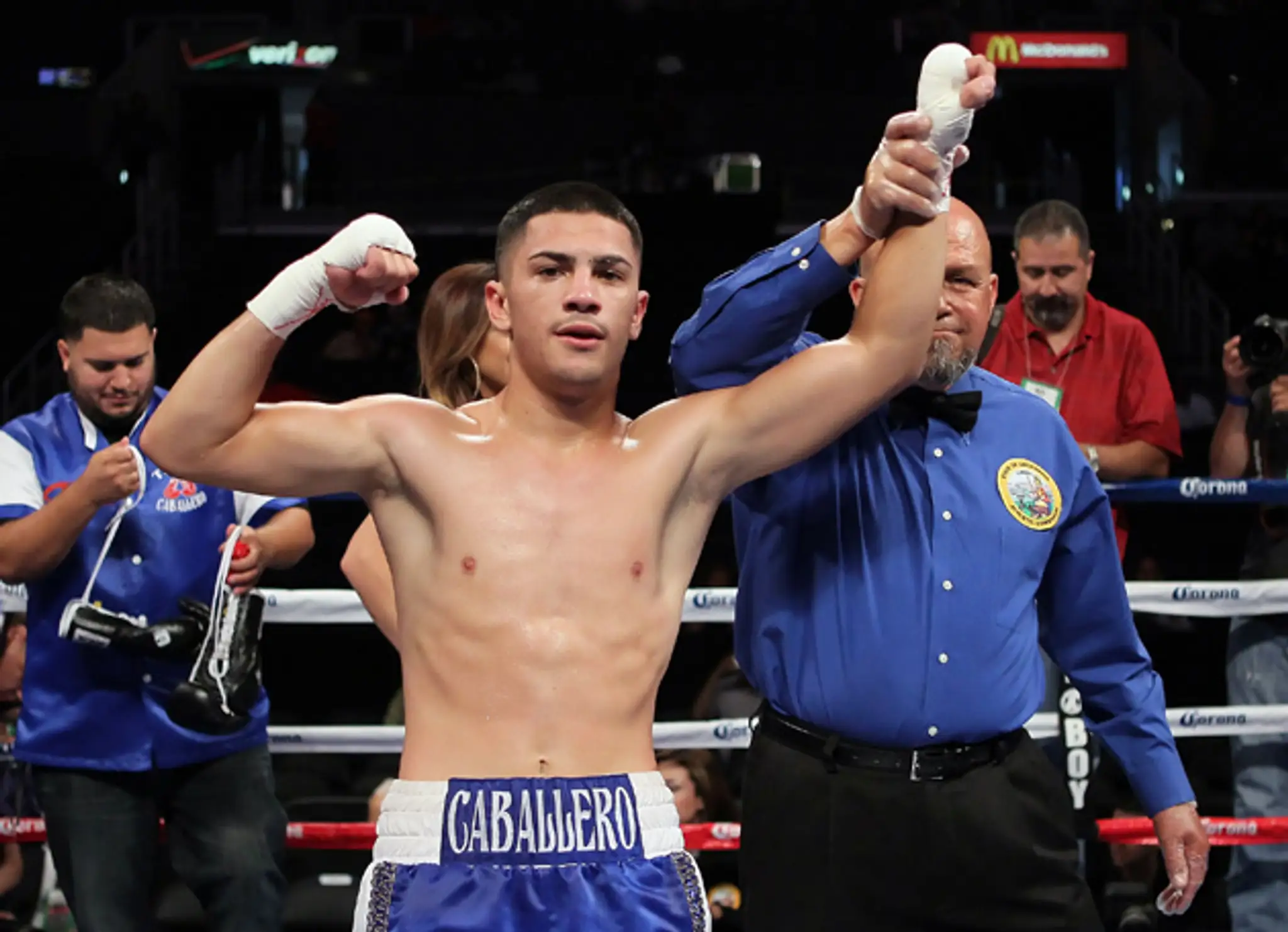 Americký boxer Randy Caballero 