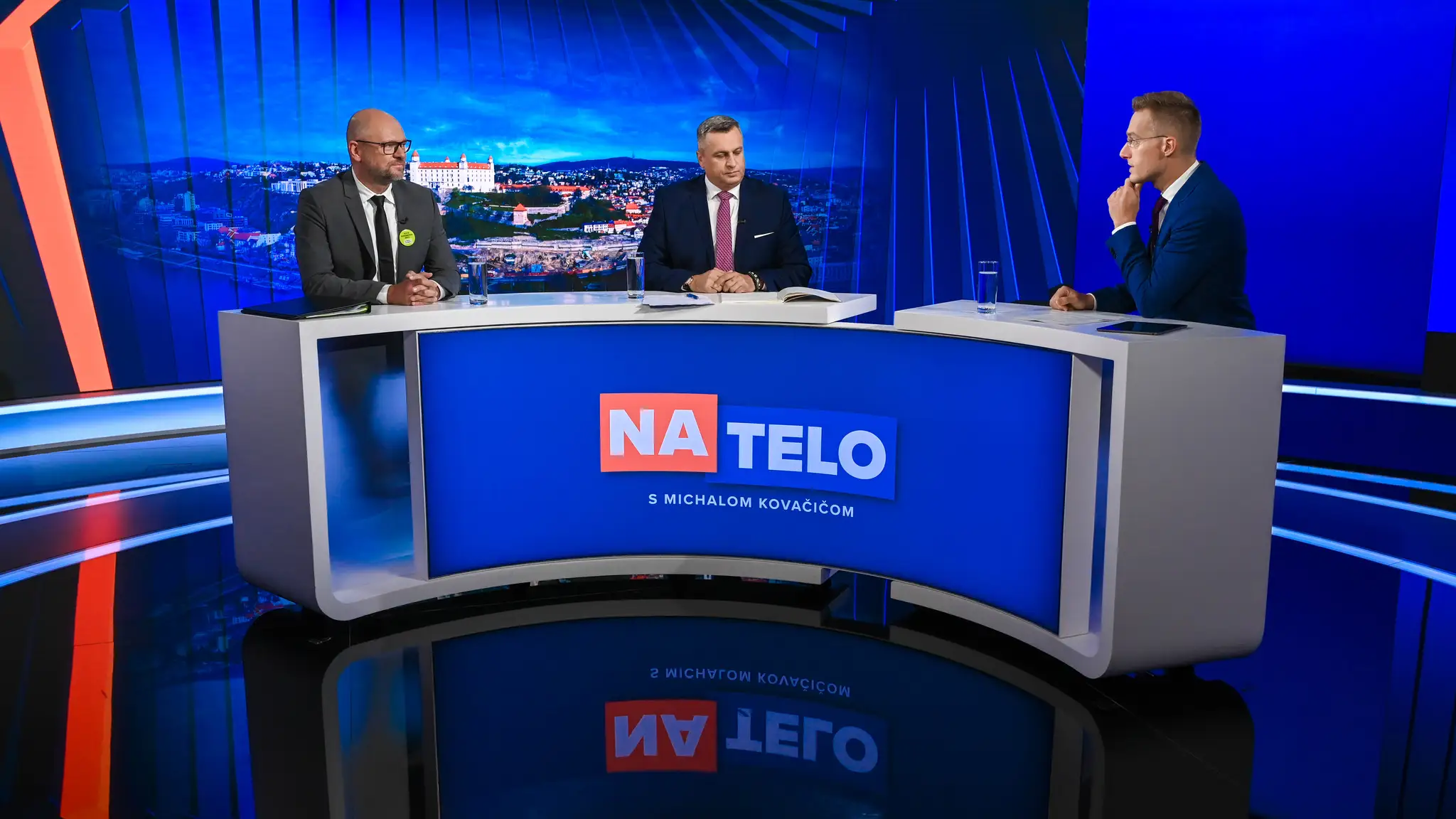 Richard Sulík a Andrej Danko v relácii Na telo.