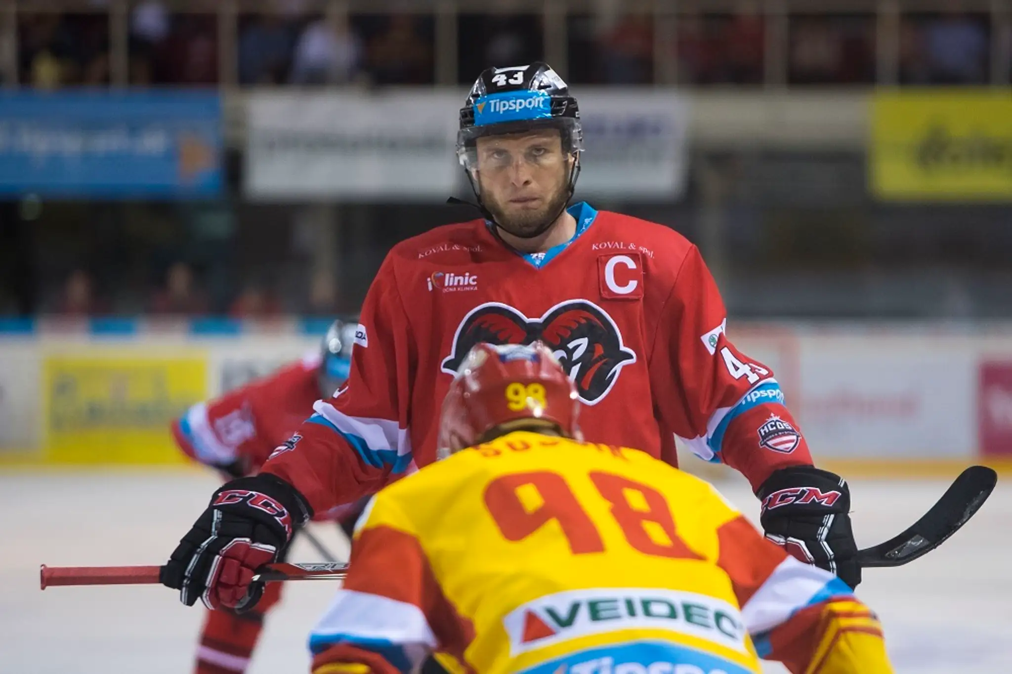 Na snímke Tomáš Surový (Banská Bystrica) v šiestom zápase finále playoff Tipsport Ligy.