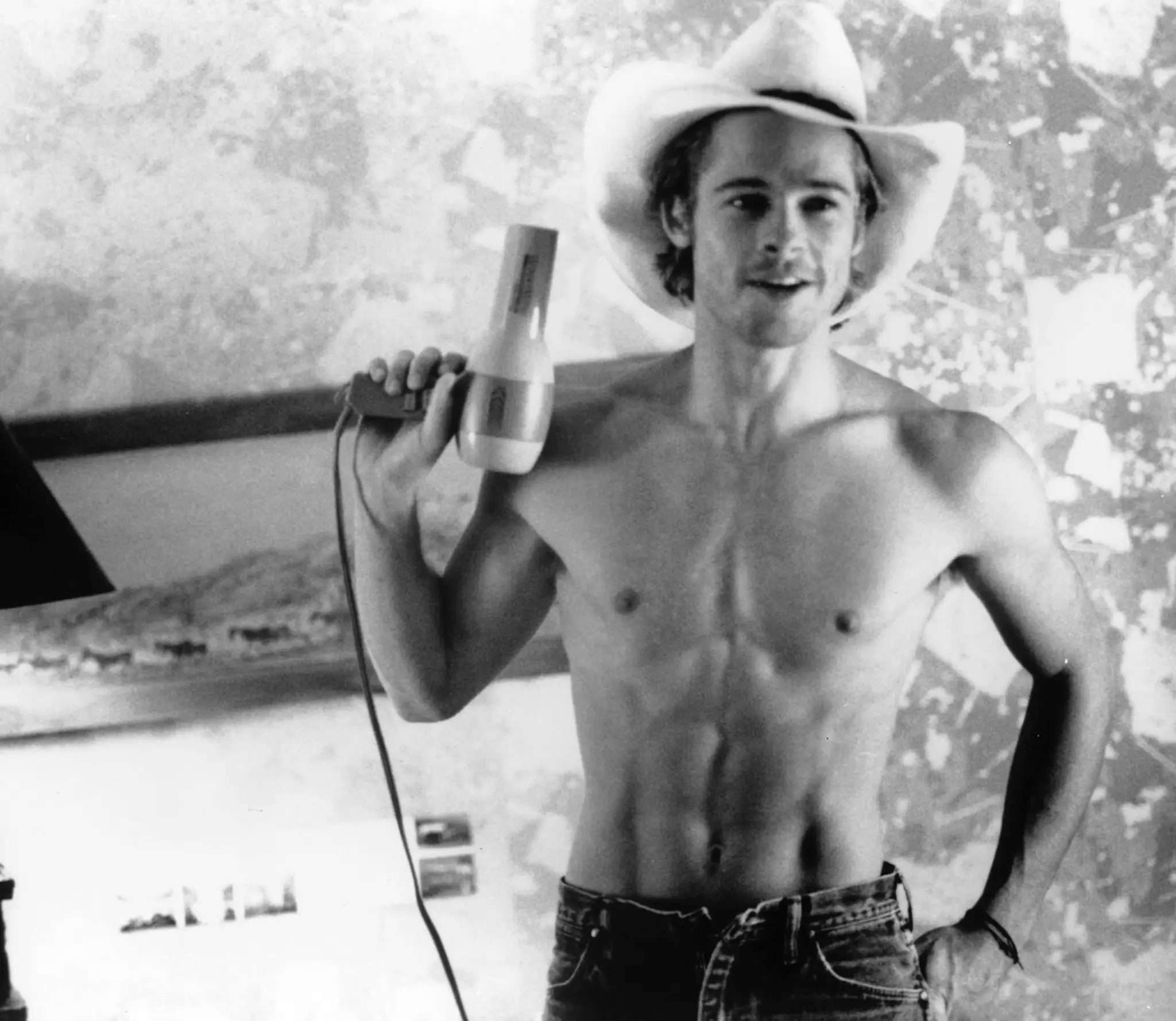 Brad Pitt vo filme Thelma a Louise.