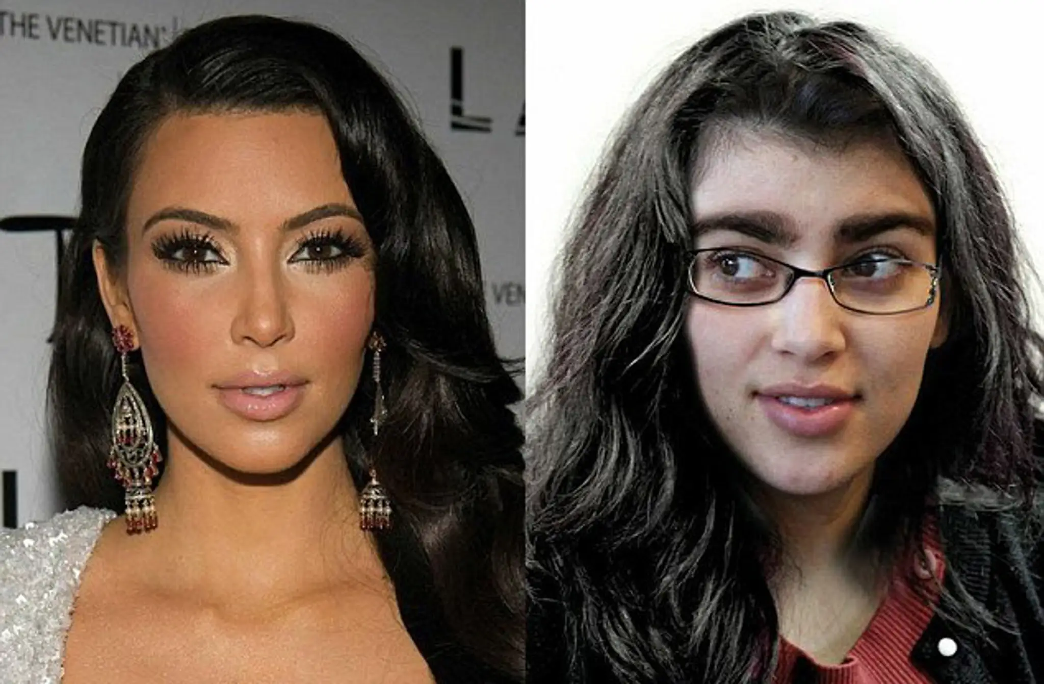Kim Kardashian krásna vďaka peniazom a bez peňazí.