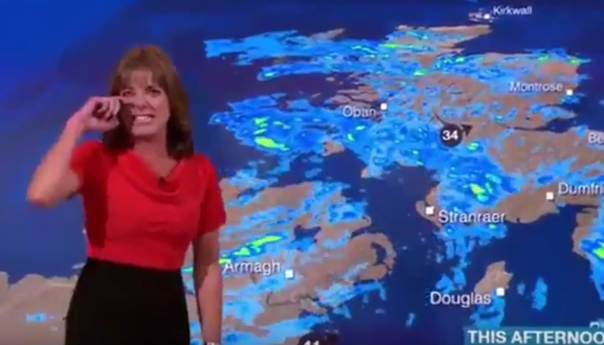 Rosnička Louise Lear z BBC. 